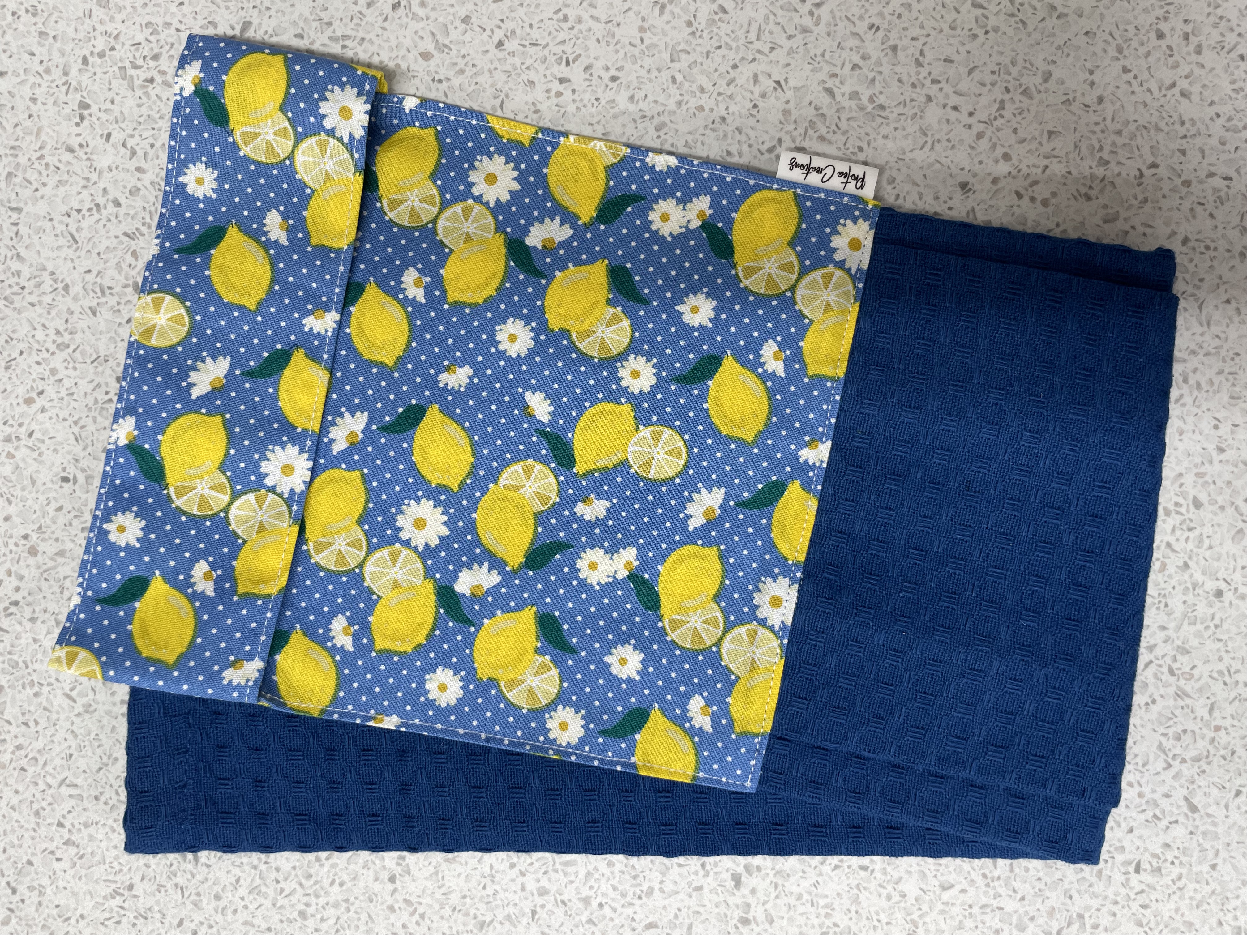Lemon tea towels 