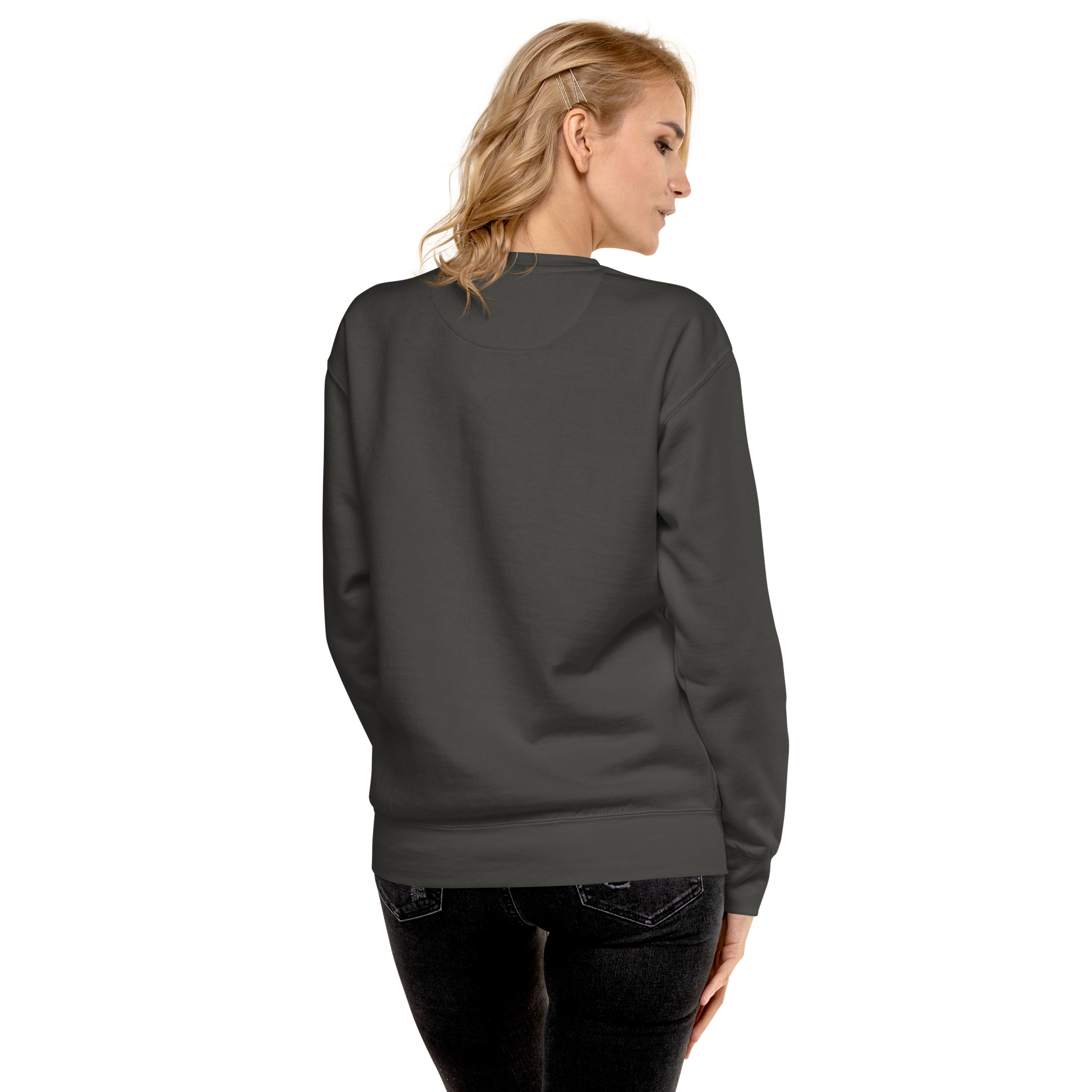 Charcoal heather Crew Neck Sweatshirt