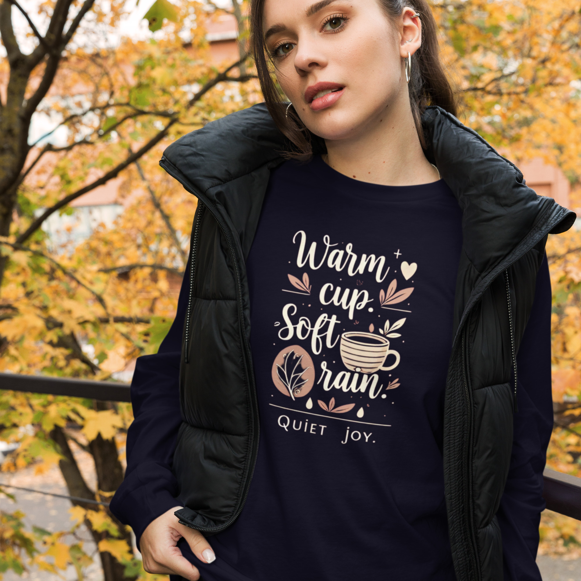 Navy Graphic T-Shirt