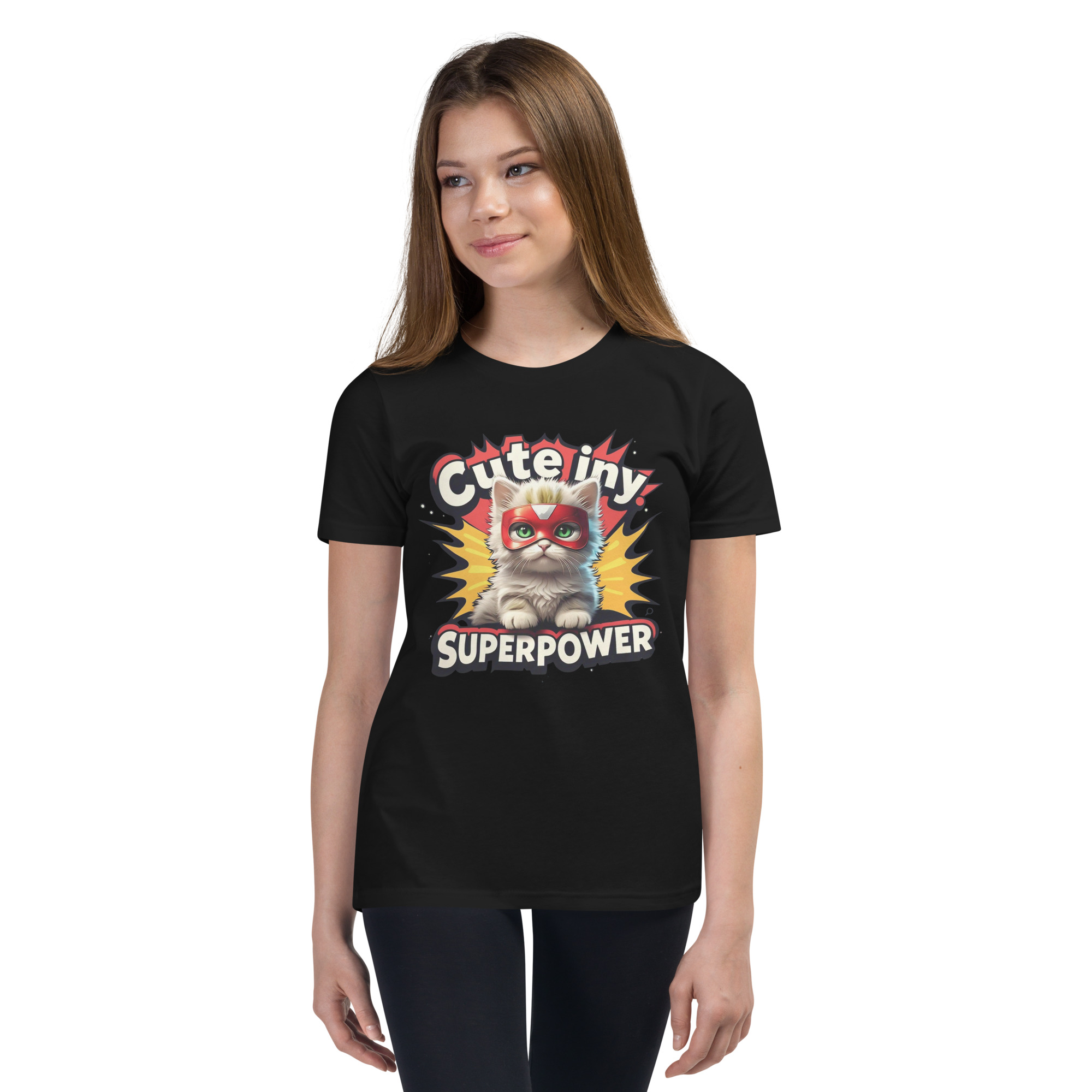 Cute Kitty Superpower T-shirt