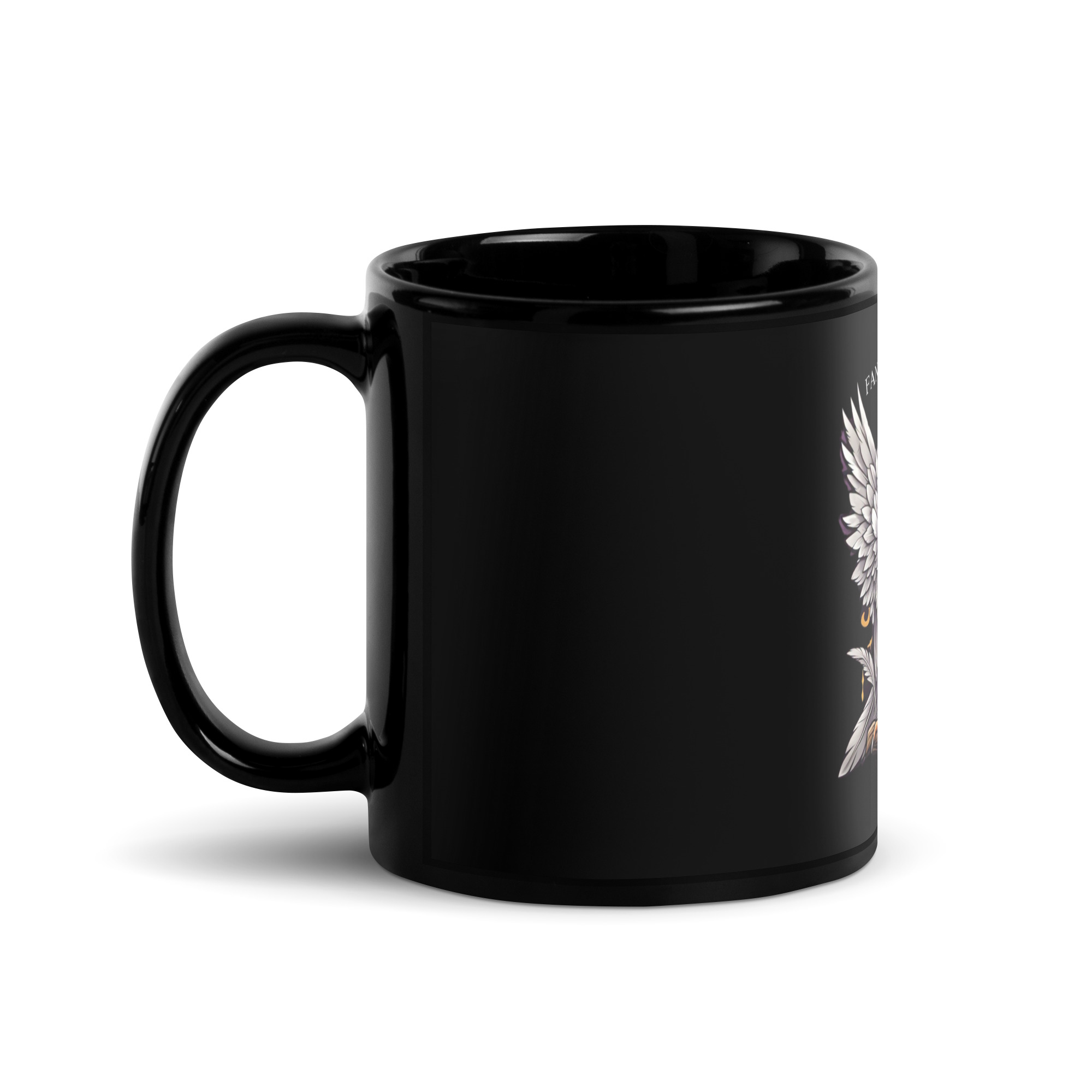 Black Ceramic Mug