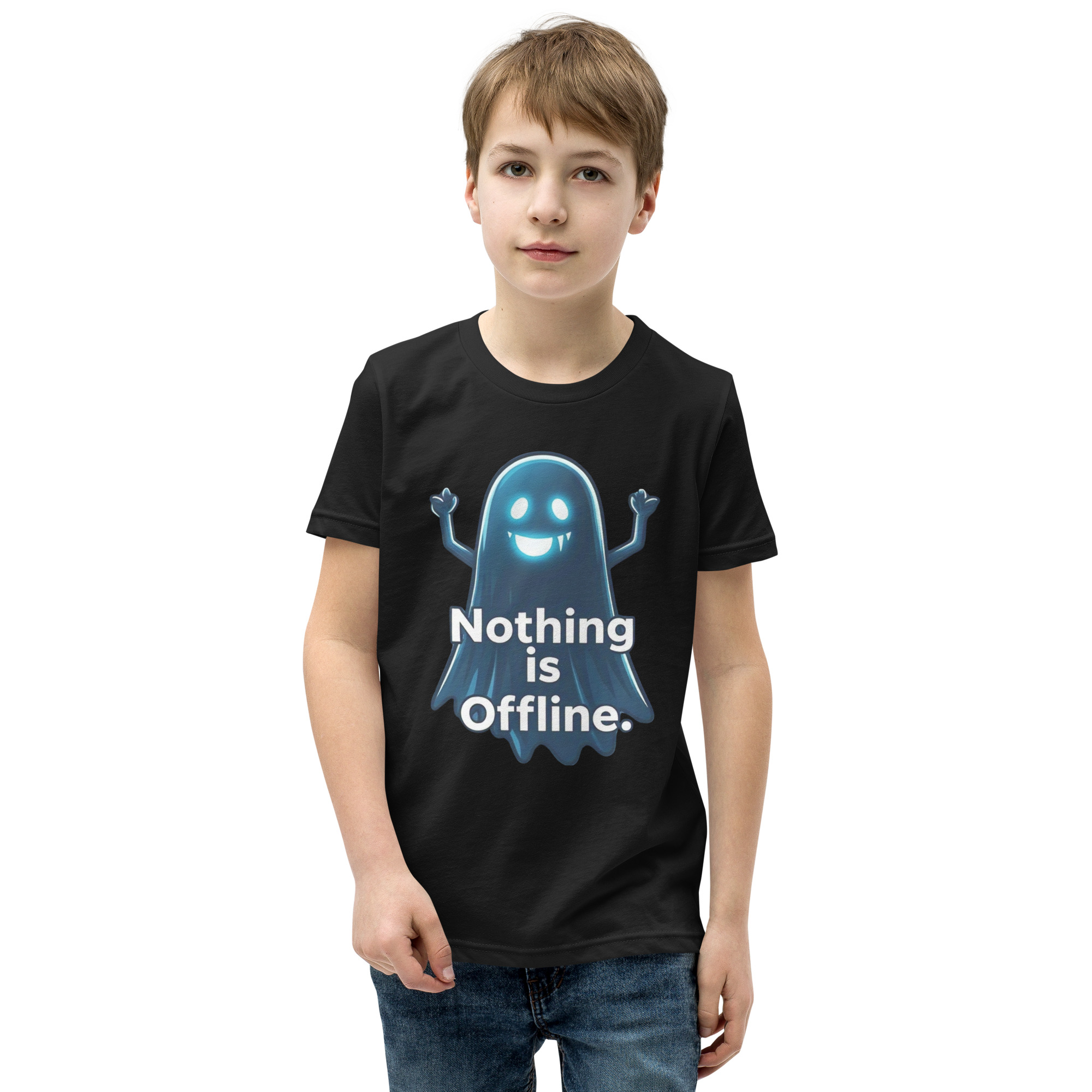 Nothing is Offline Graphic T-Shirt