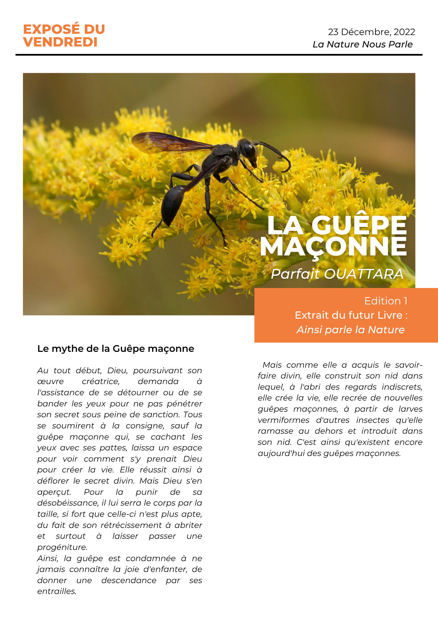 Ainsi Parle La Nature