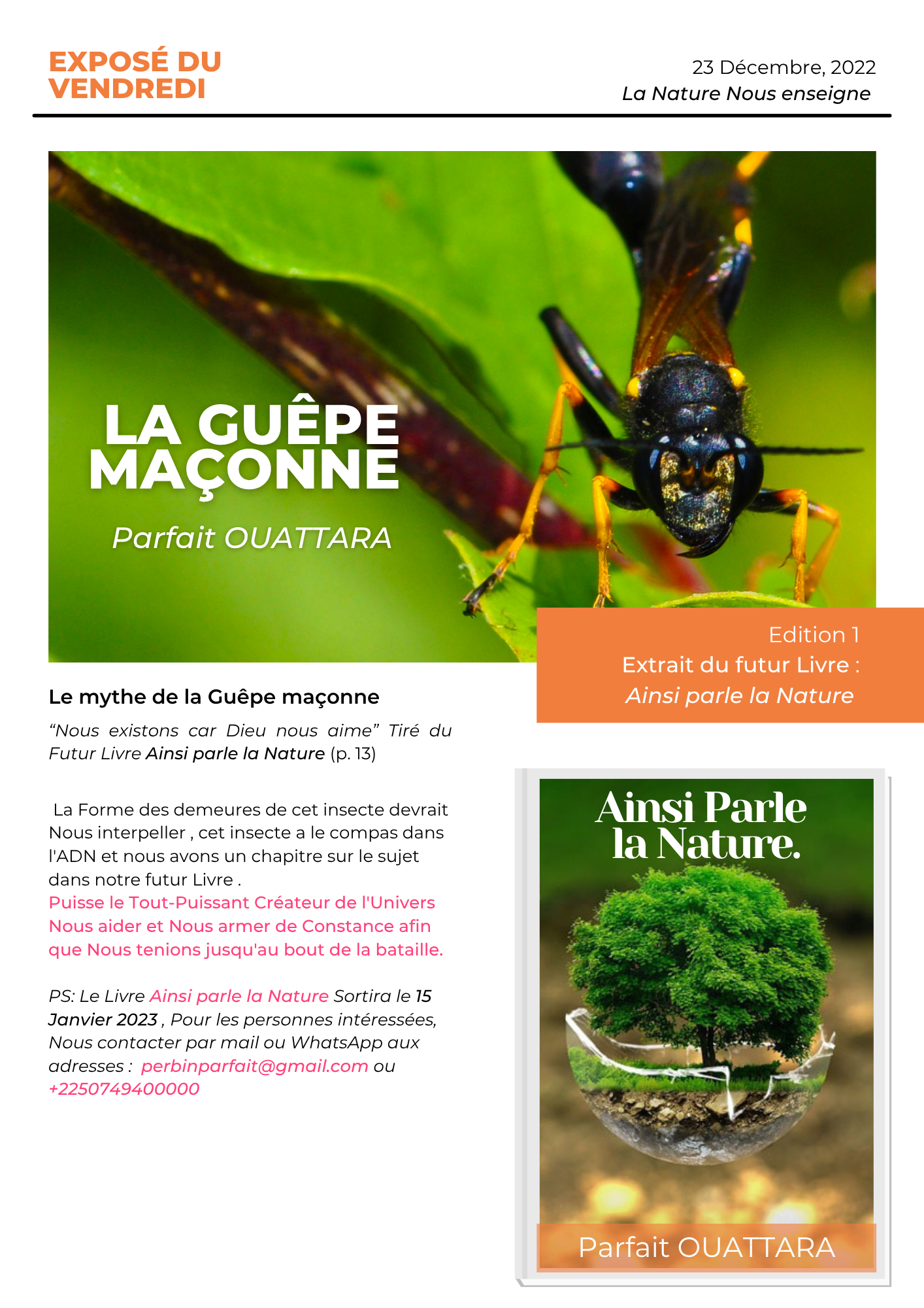 Ainsi Parle La Nature