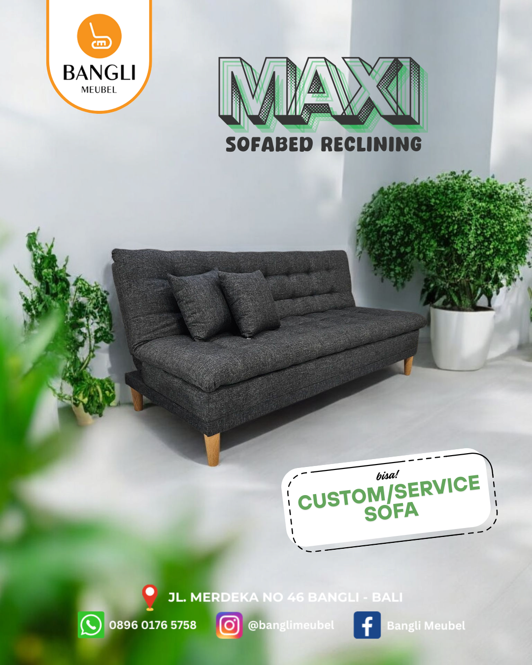 Sofabed Reclining Maxi