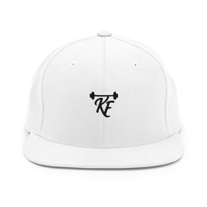 KF Snapback Hat - White