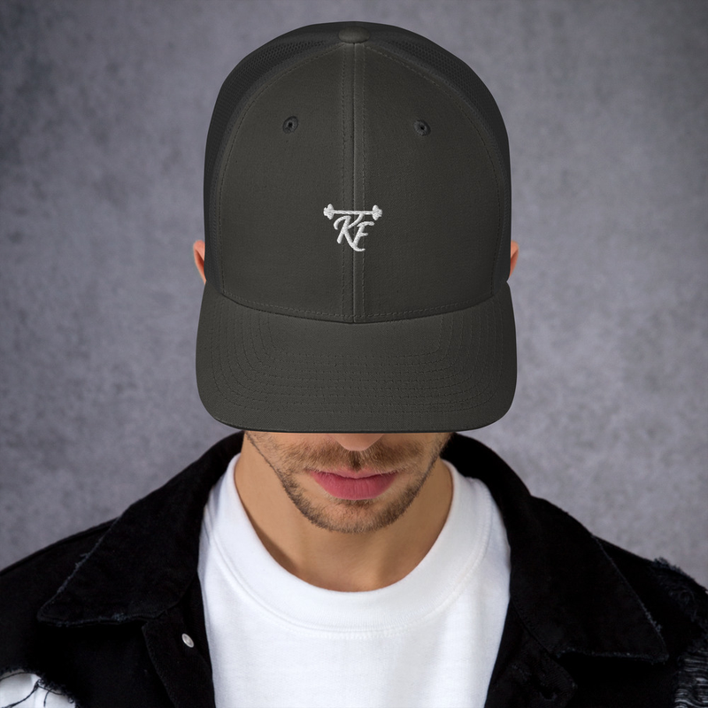 KF Trucker Cap - Charcoal