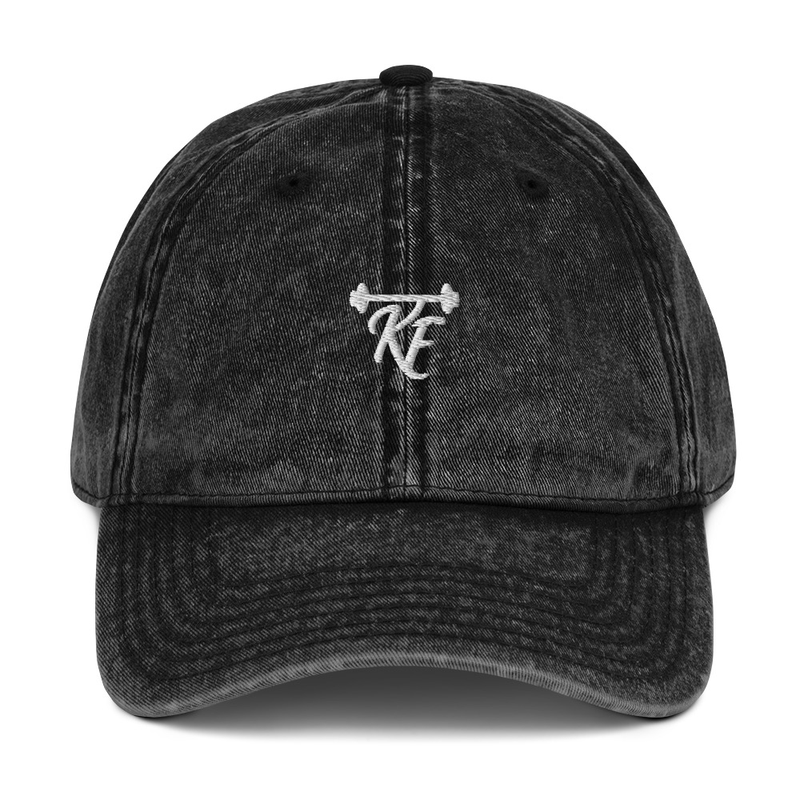 KF Vintage Cap - Black