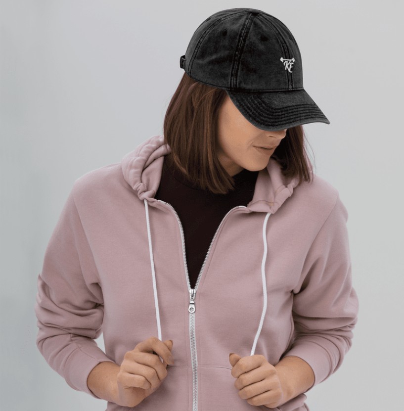 KF Vintage Cap - Black