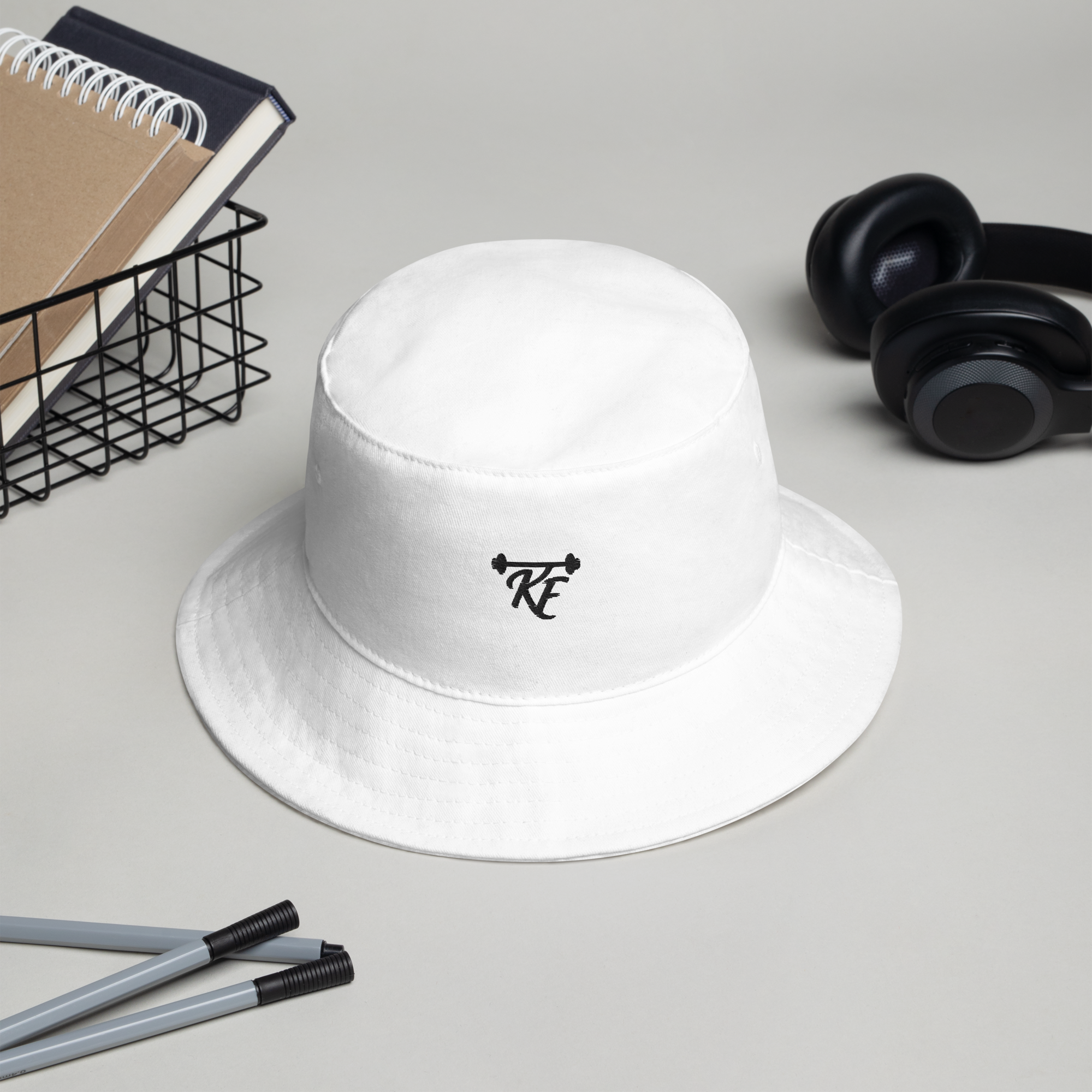 KF Bucket Hat - White