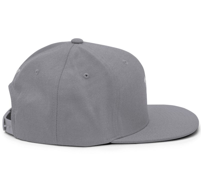 KF Snapback Hat -Silver
