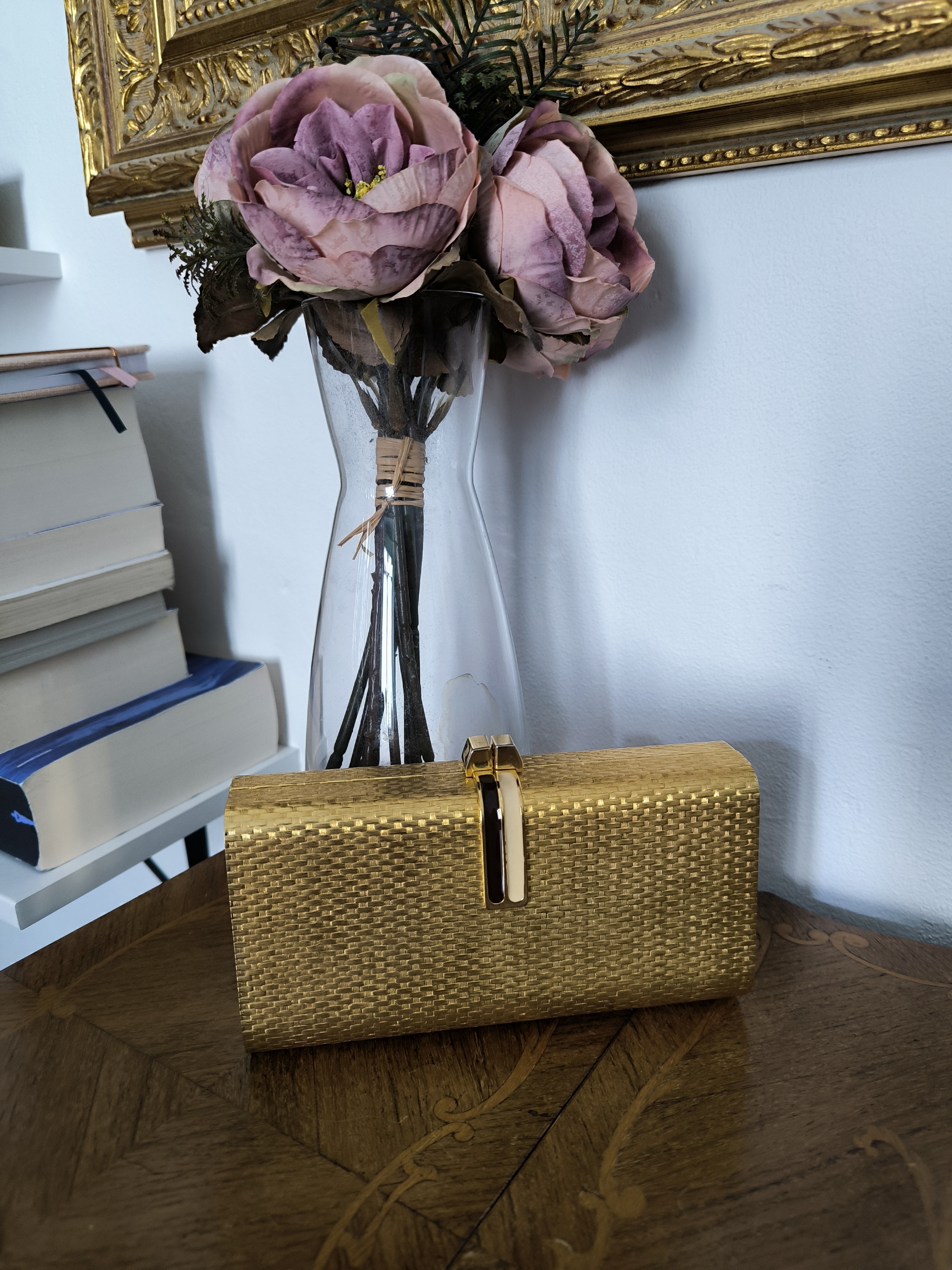 Clutch vintage dorata