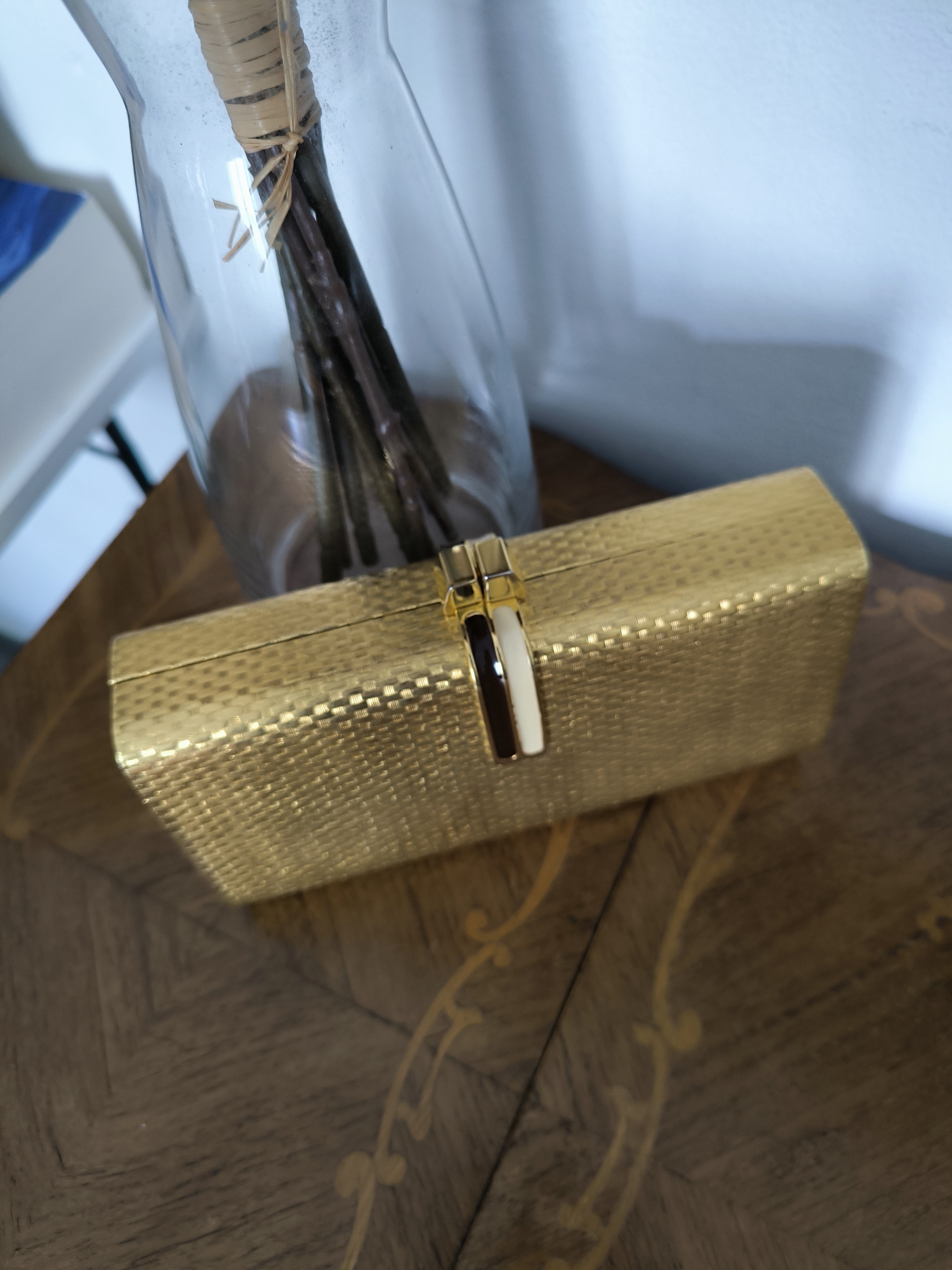 Clutch vintage dorata