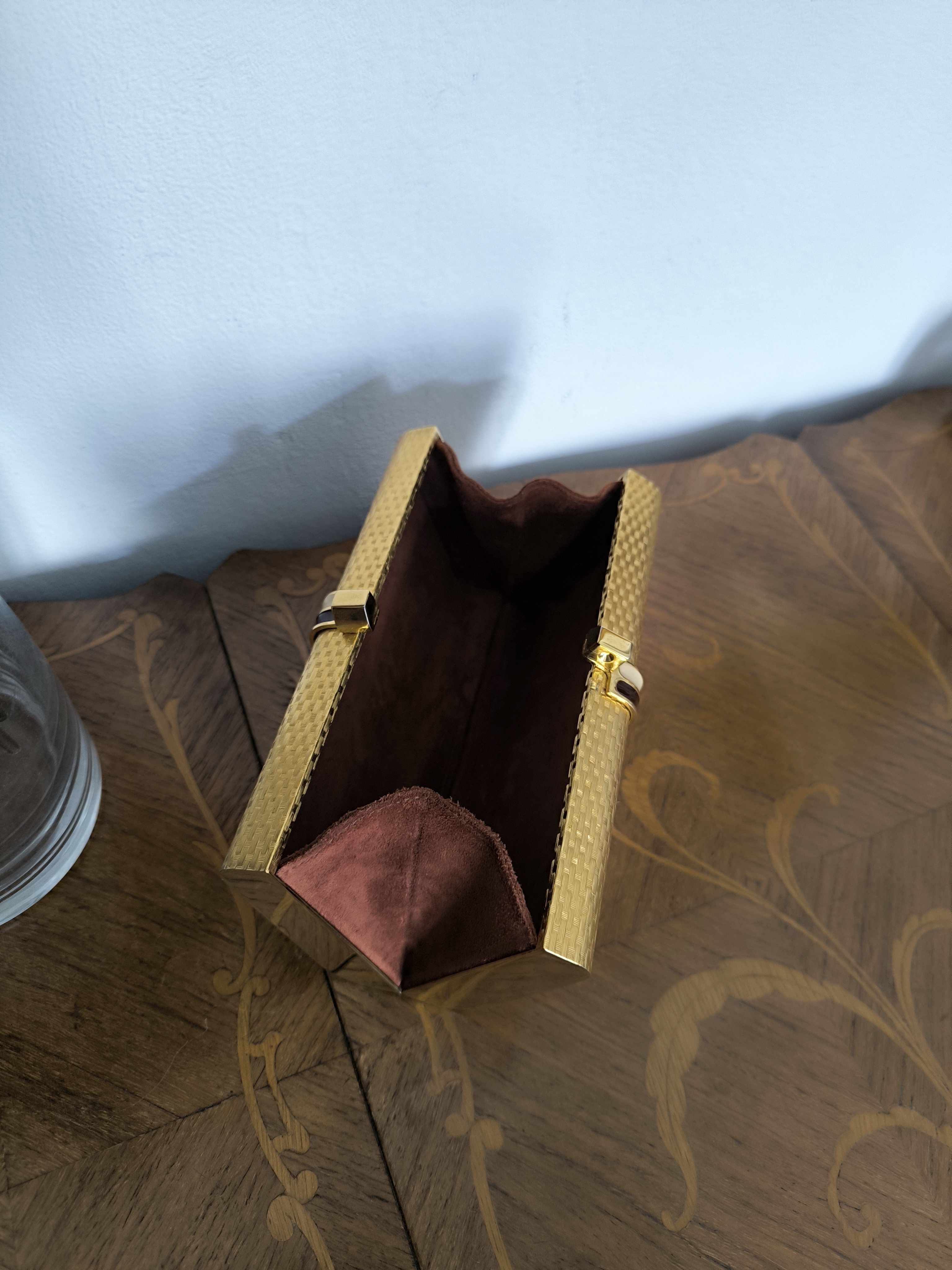 Clutch vintage dorata