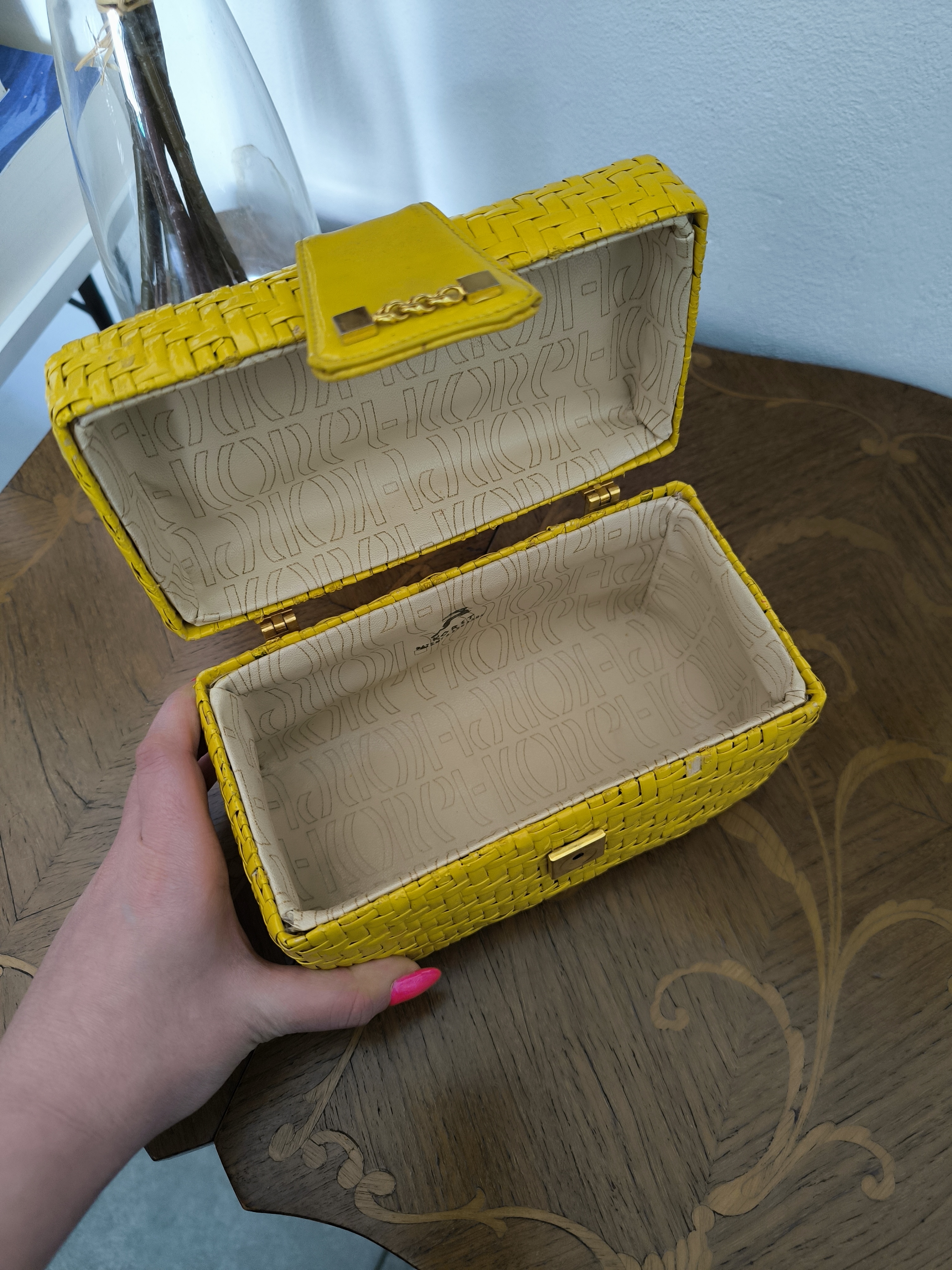 Borsa vintage a cestino Koret 