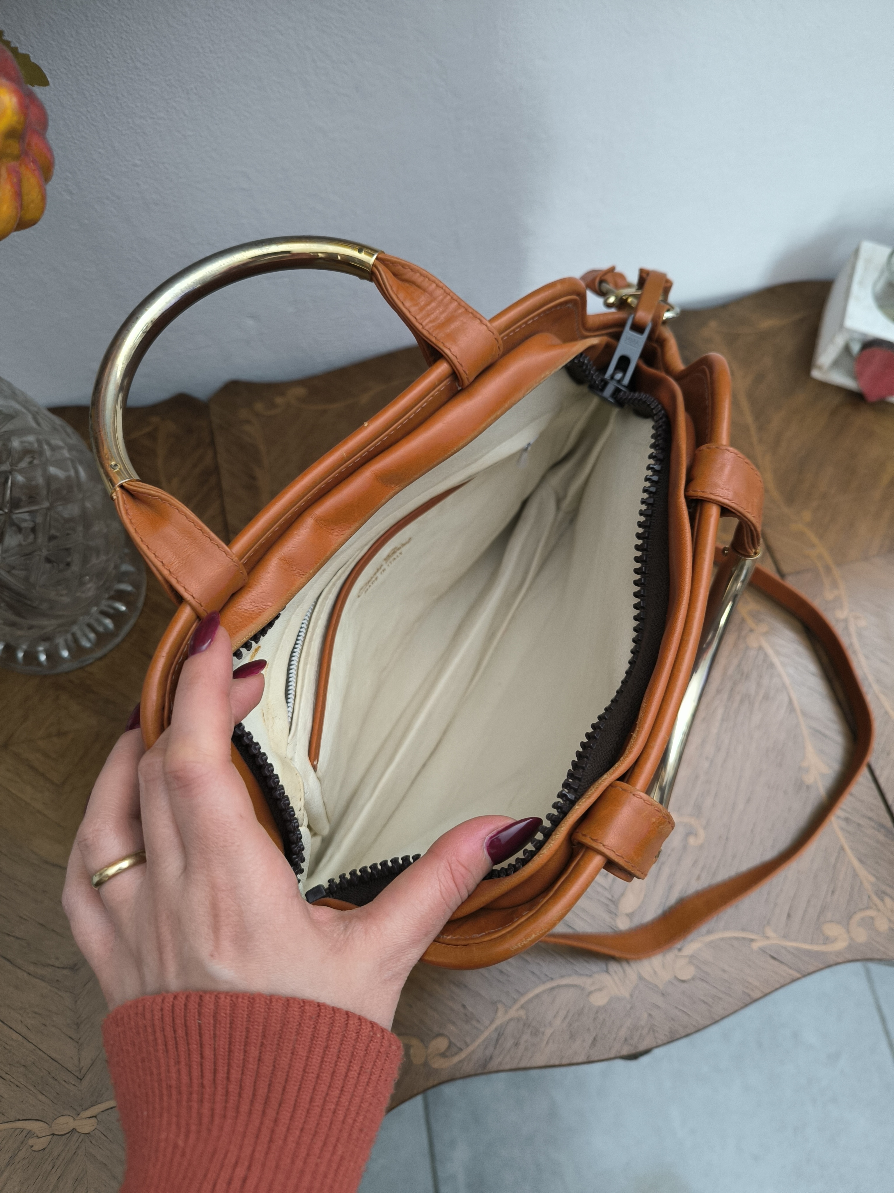 Borsa in pelle anni 70/80