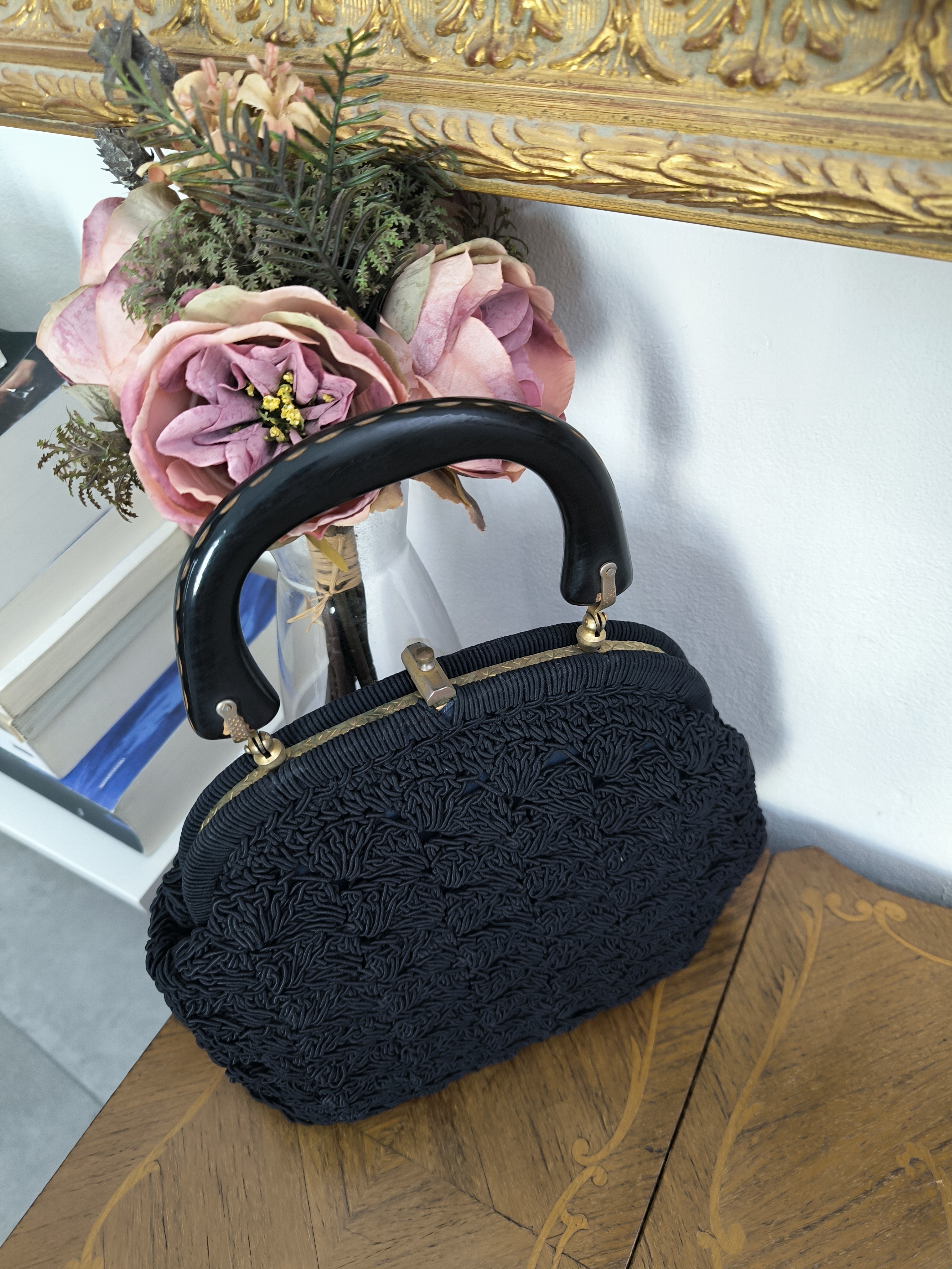 Borsa vintage in cotone 