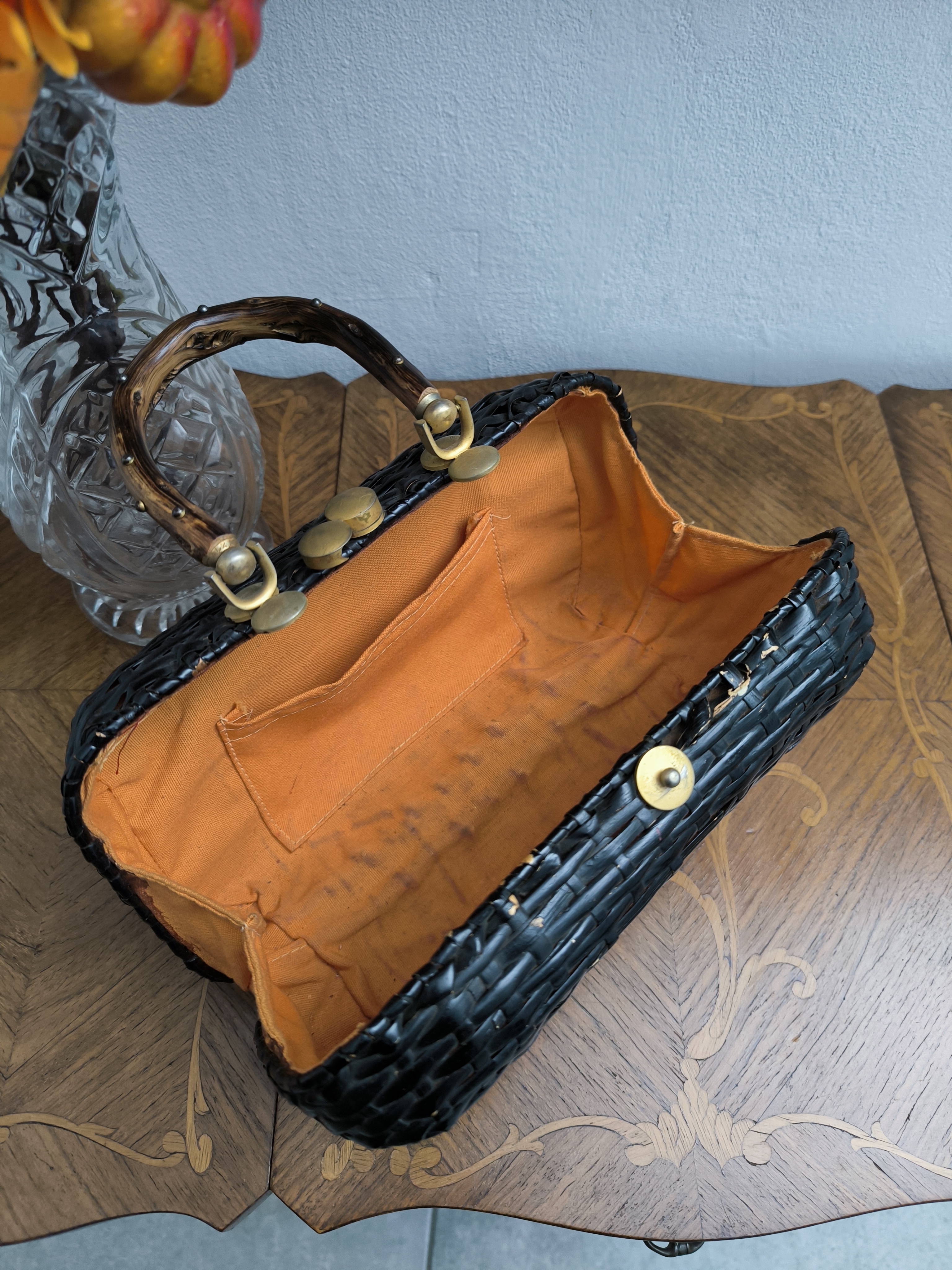 Borsa a cestino anni 40/50