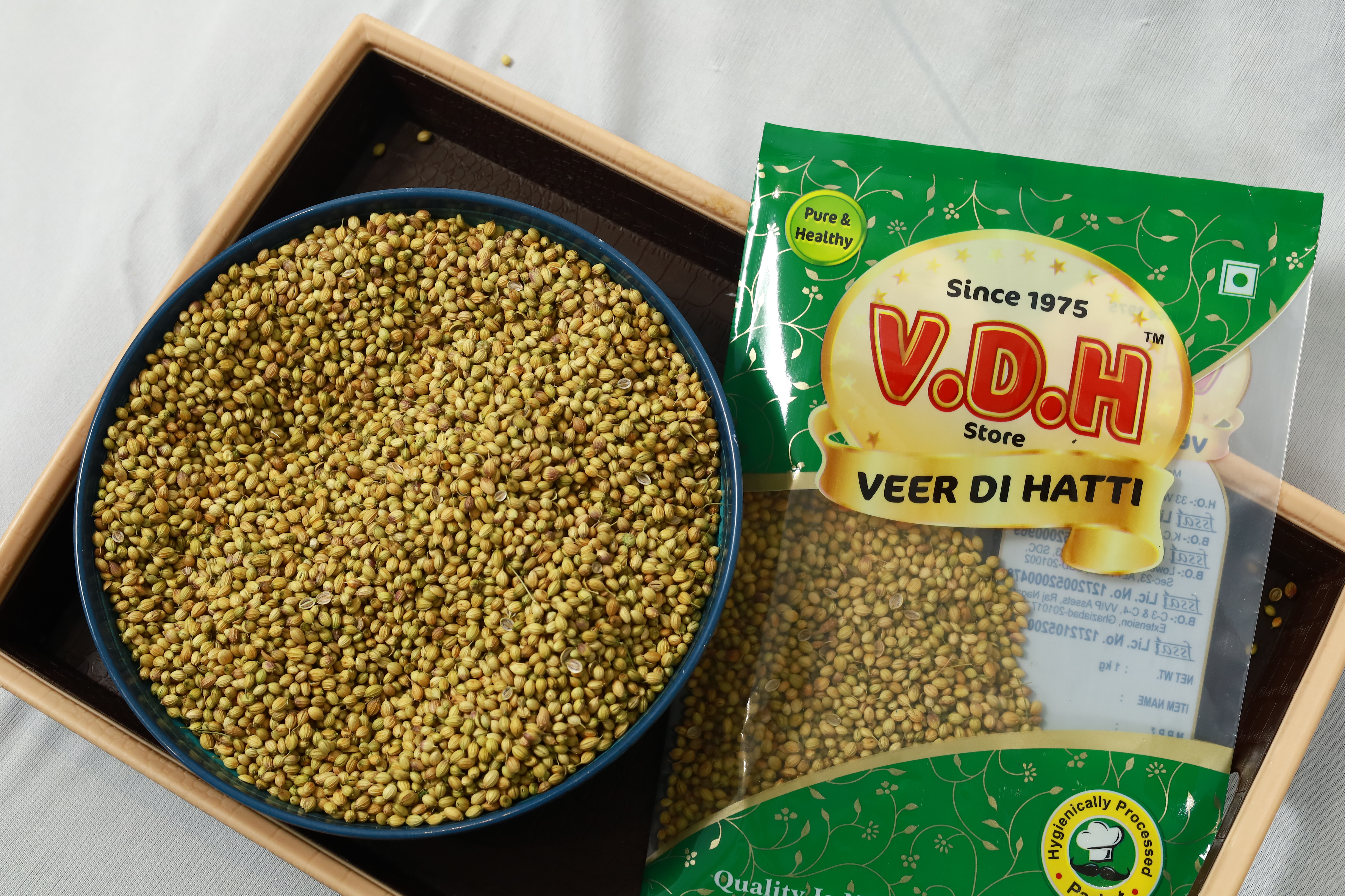 VDH CORIANDER (DHANIYA) SEEDS WHOLE