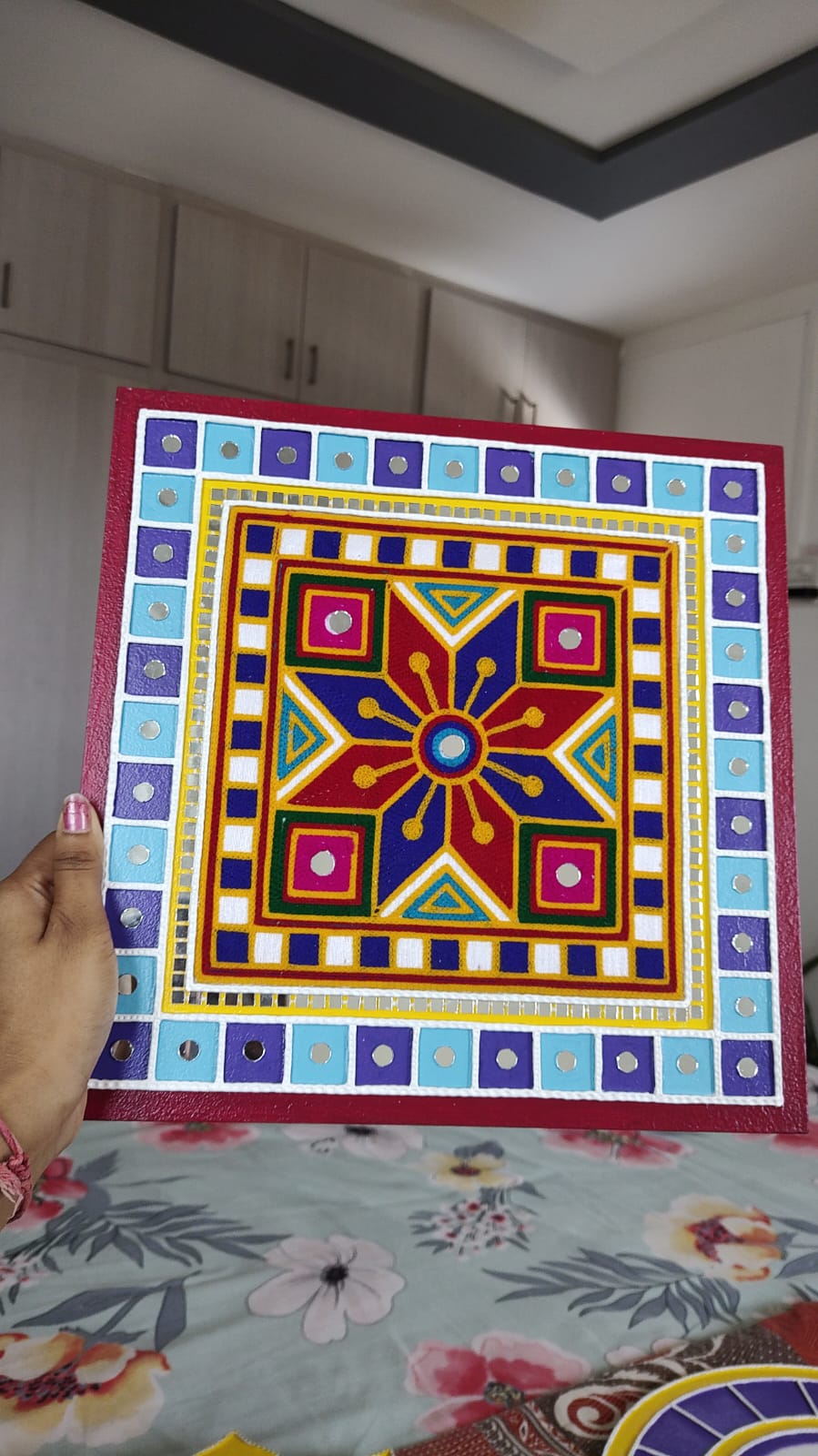 Handmade Geometric Wall Art