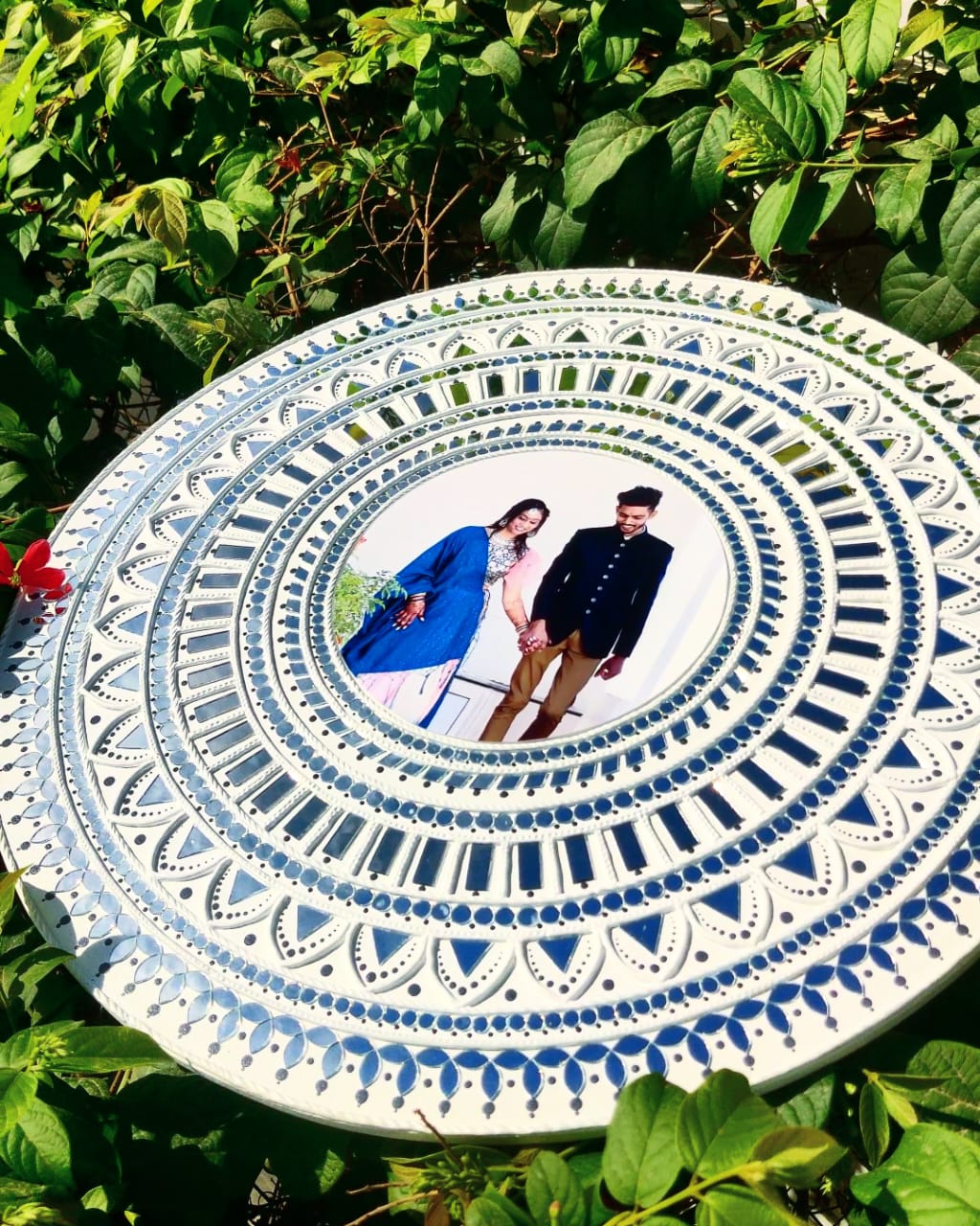 Decorative Personalized Photo Plate