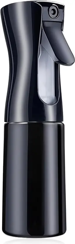 Black Continuous Mist Spray Bottle