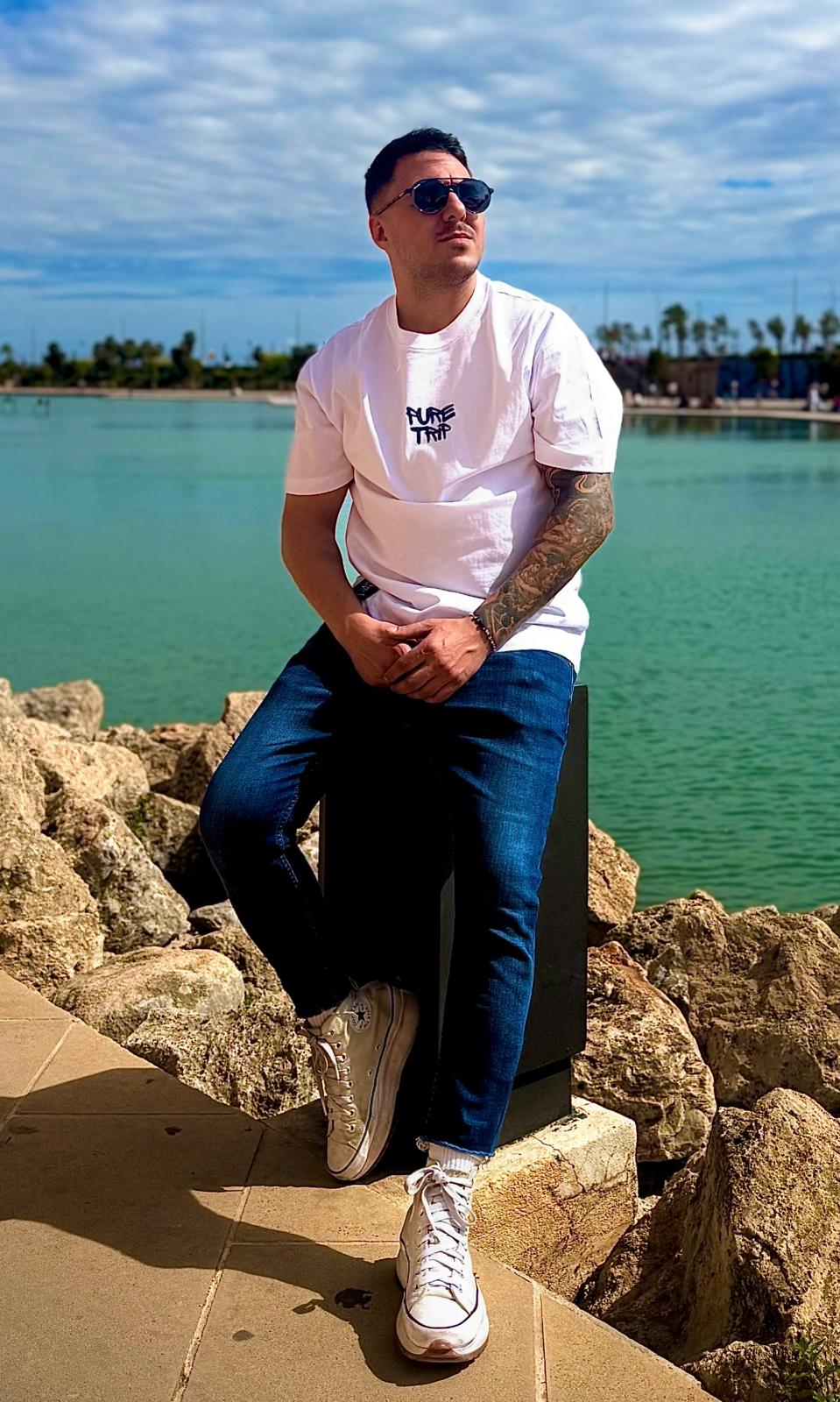 Camiseta Pure Trip blanca