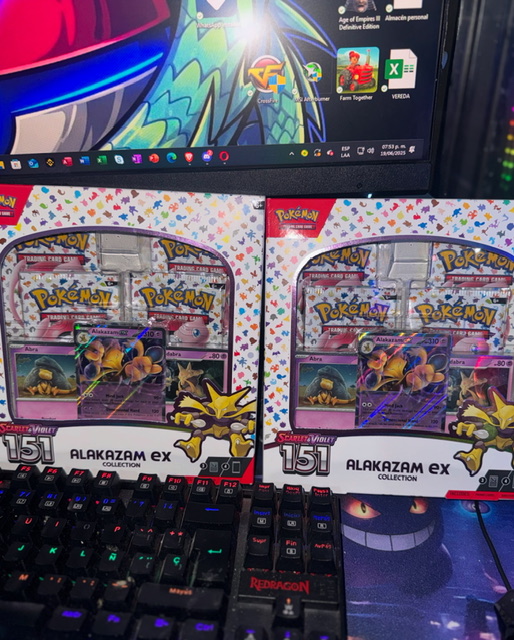 Colección Alakazam-EX 151 en ingles