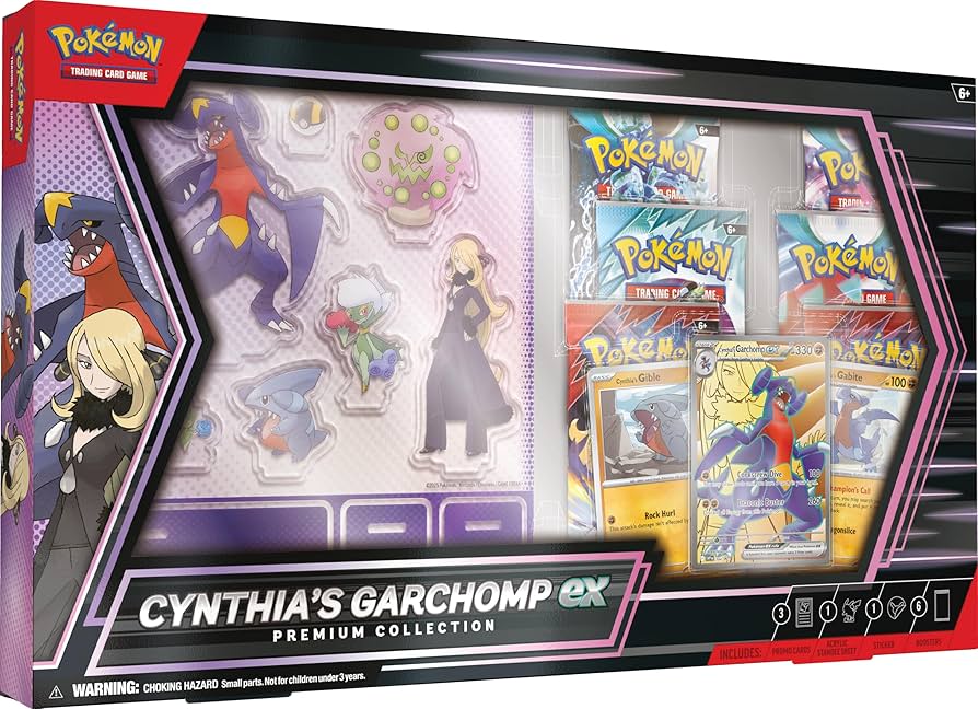 Colección Premium Garchomp ex de Cynthia