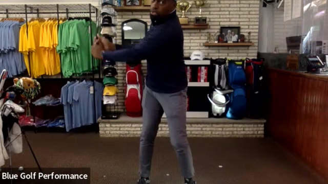 On-line Golf Swing Session