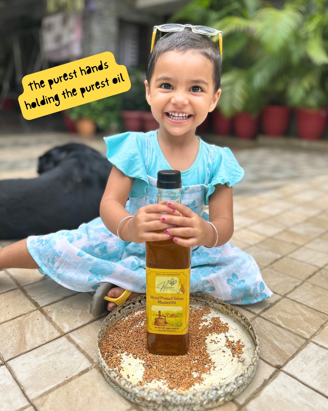 Wood Pressed Yellow Mustard Oil