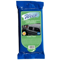 Paquet de 20 lingettes nettoyantes pour plastique