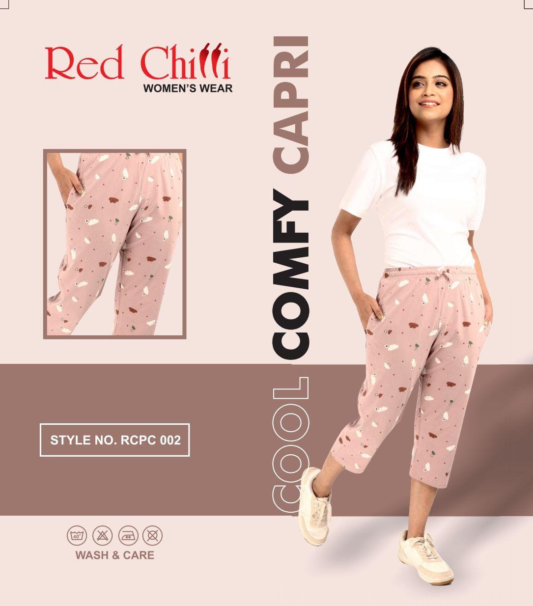 LADIES COMFY CAPRI