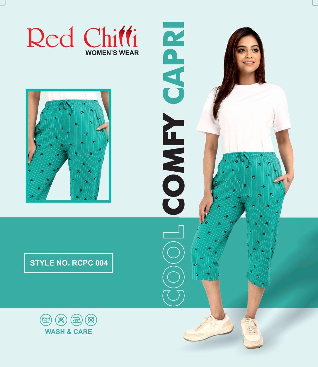 LADIES COMFY CAPRI