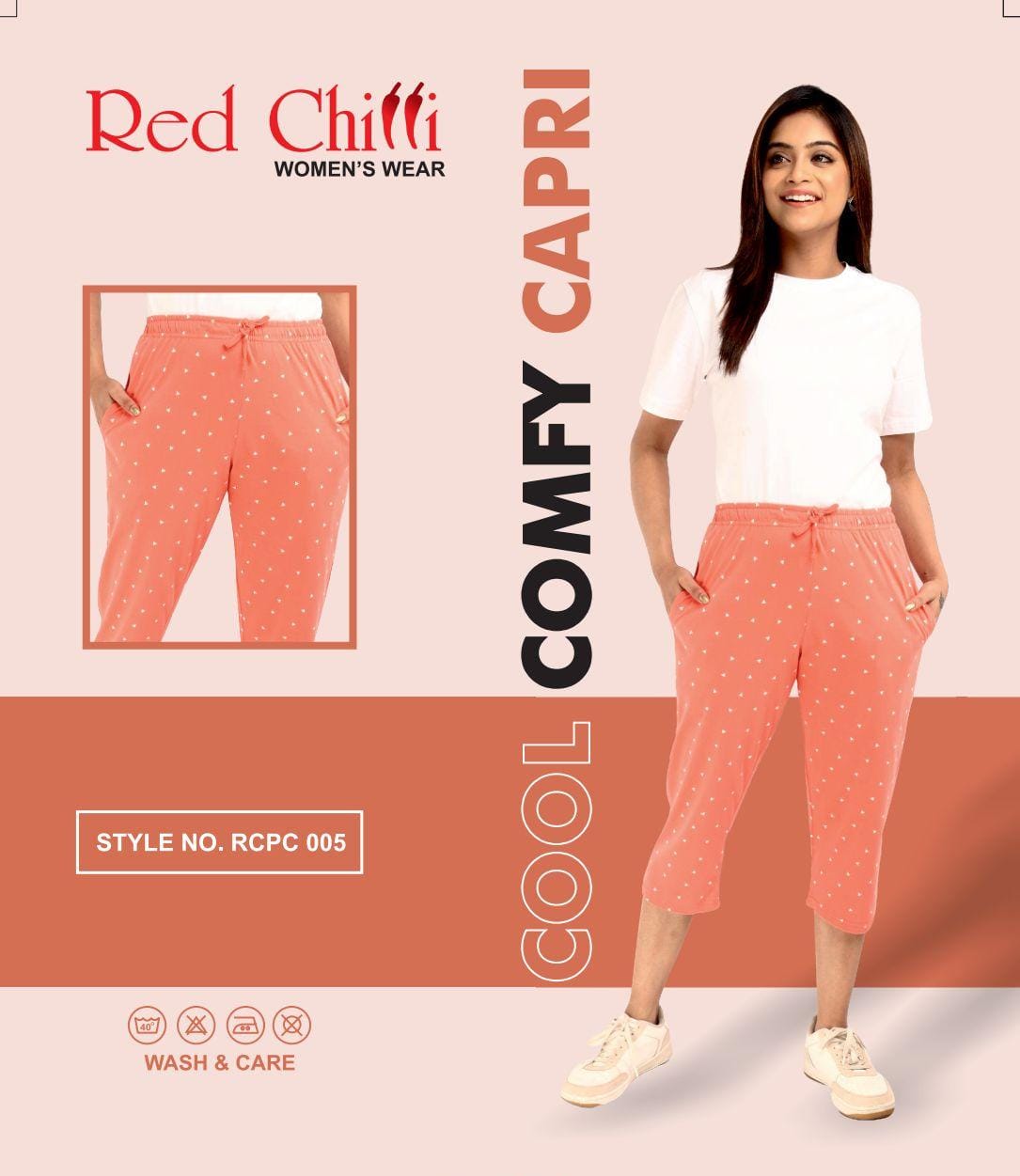 LADIES COMFY CAPRI