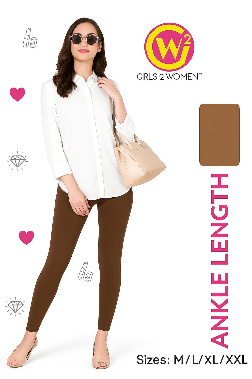 G2W ANKLE LENGTH LEGGINS 