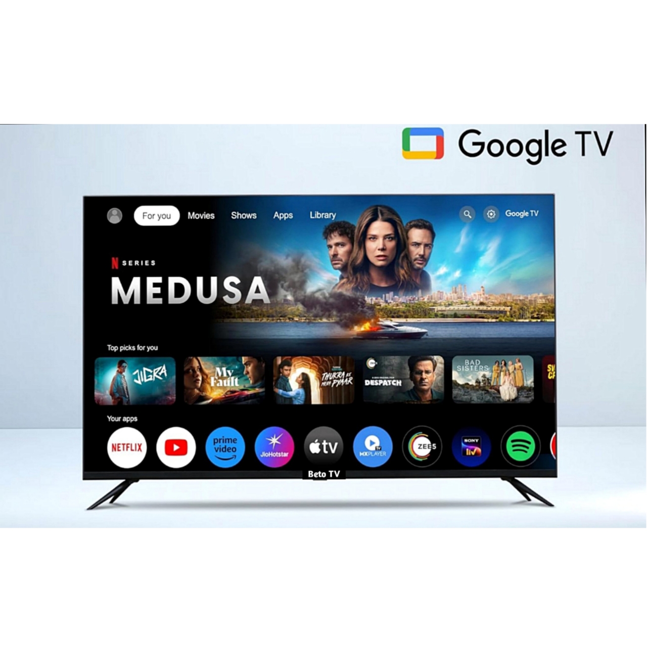 43 inch 4K ULTRA -HD Q LED Google TV 