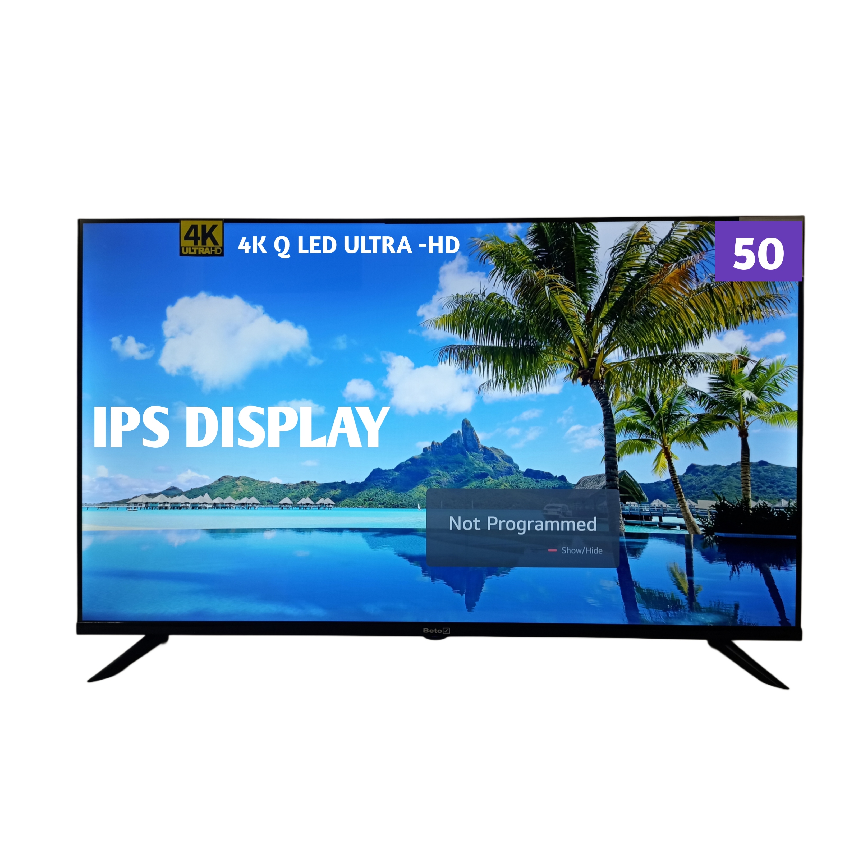50-Inch 4K QLED Ultra-HD TV