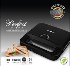 Havells Perfect Fill Plus Sandwich Maker, 2 Slice, 800W