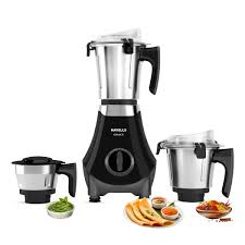 GRACE PLUS BLDC Mixer Grinder 800 W, 3 Jar, Black Grey