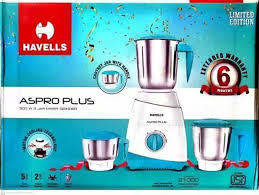 ASPRO PLUS 550W Mixer Grinder, 3 Jar