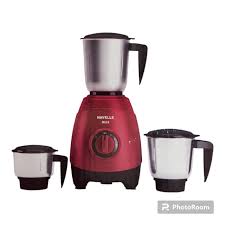 Havells Zello 750 W Mixer Grinder, 3 Jar (Black)