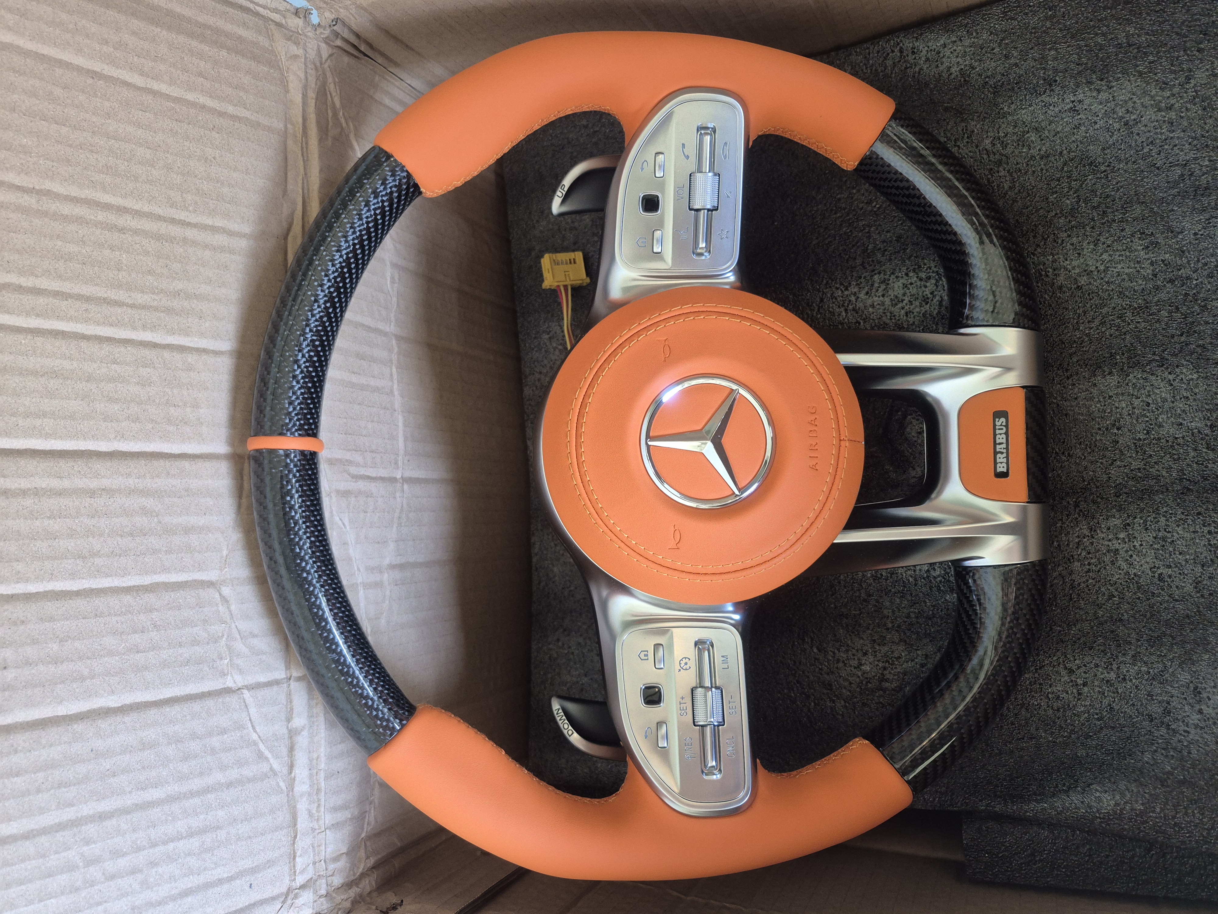 Premium Dry Carbon Fiber (Light Brown)