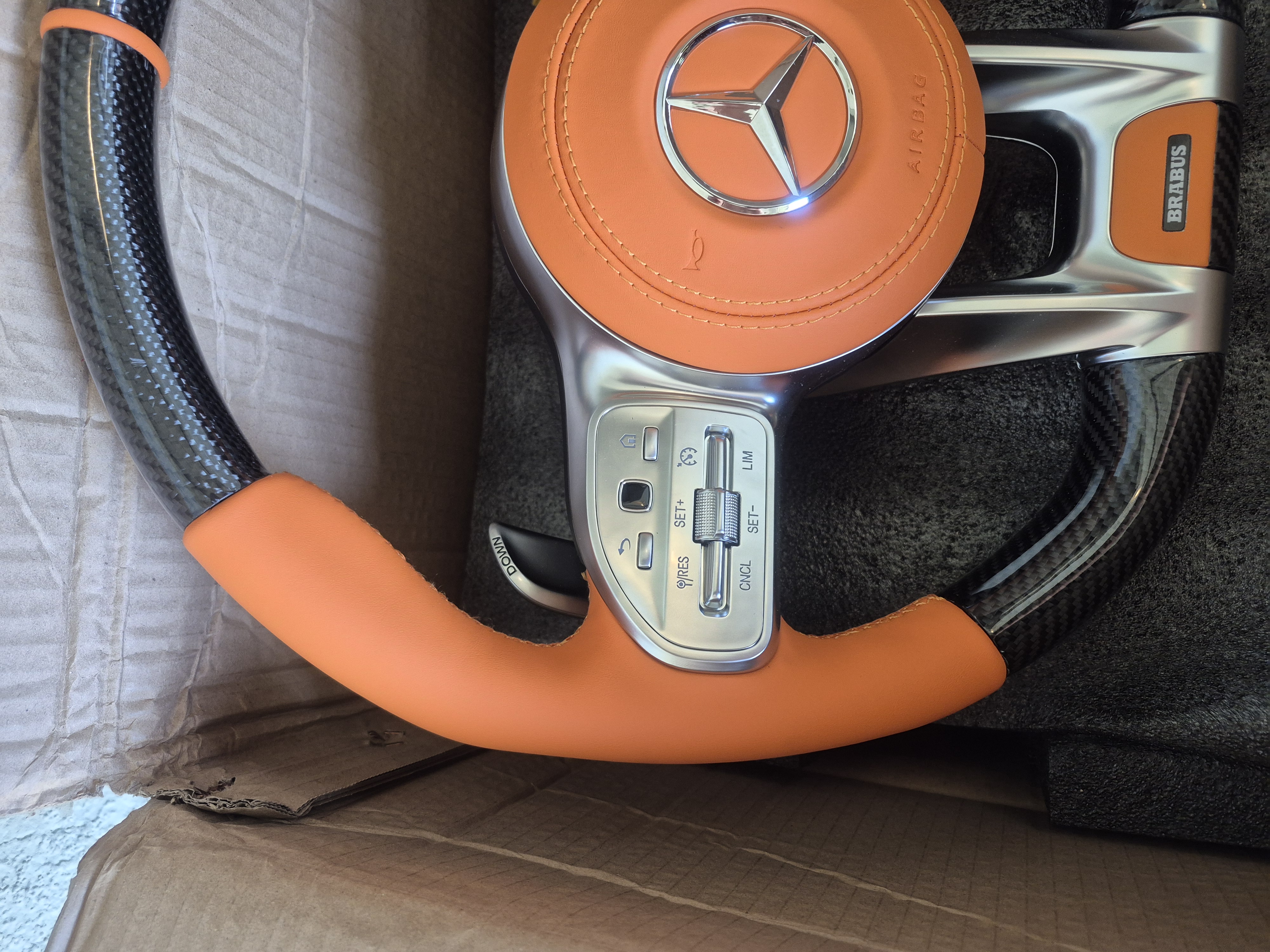 Premium Dry Carbon Fiber (Light Brown)