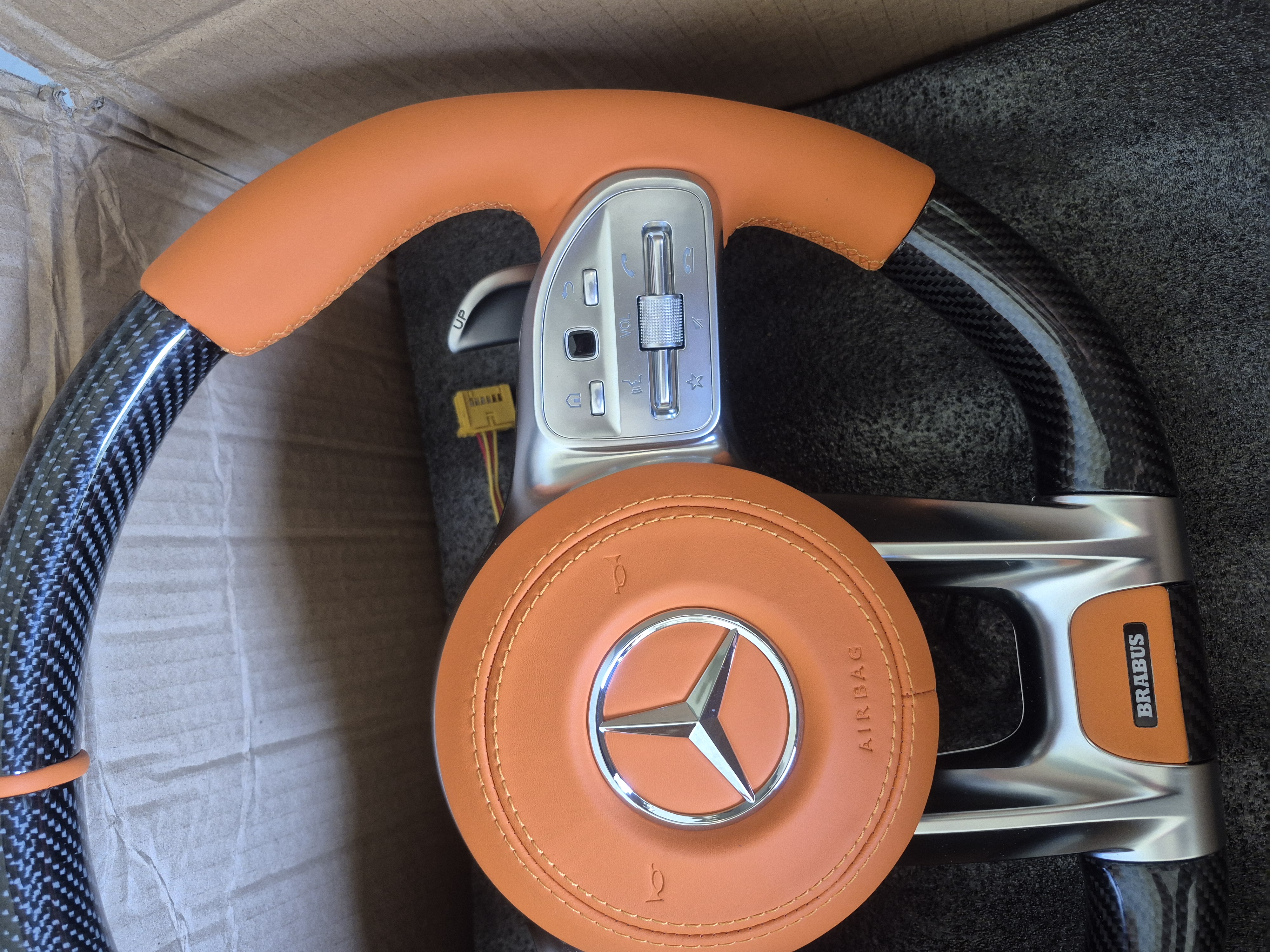 Premium Dry Carbon Fiber (Light Brown)