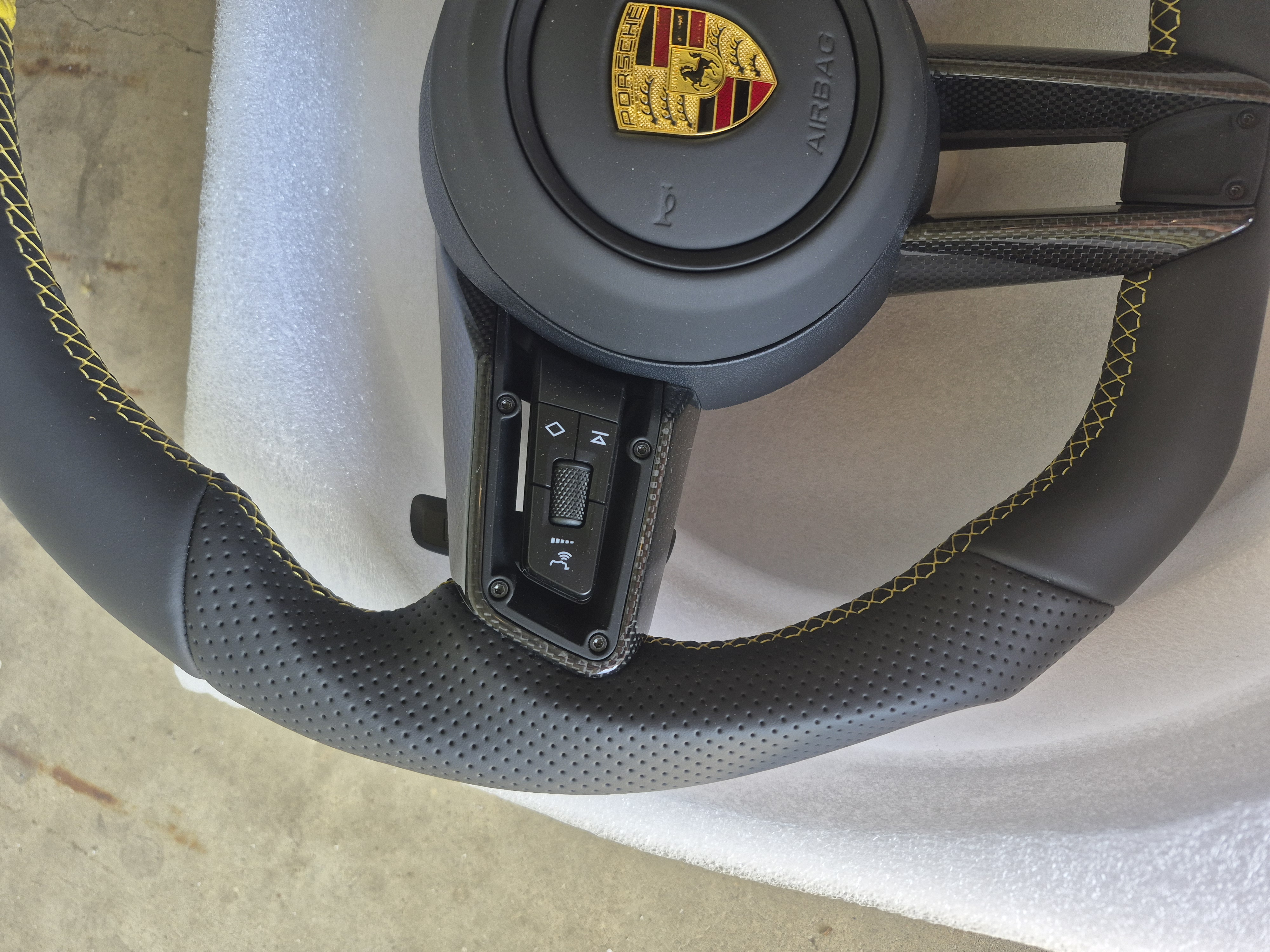 Napa Leather (Yellow Stripe)