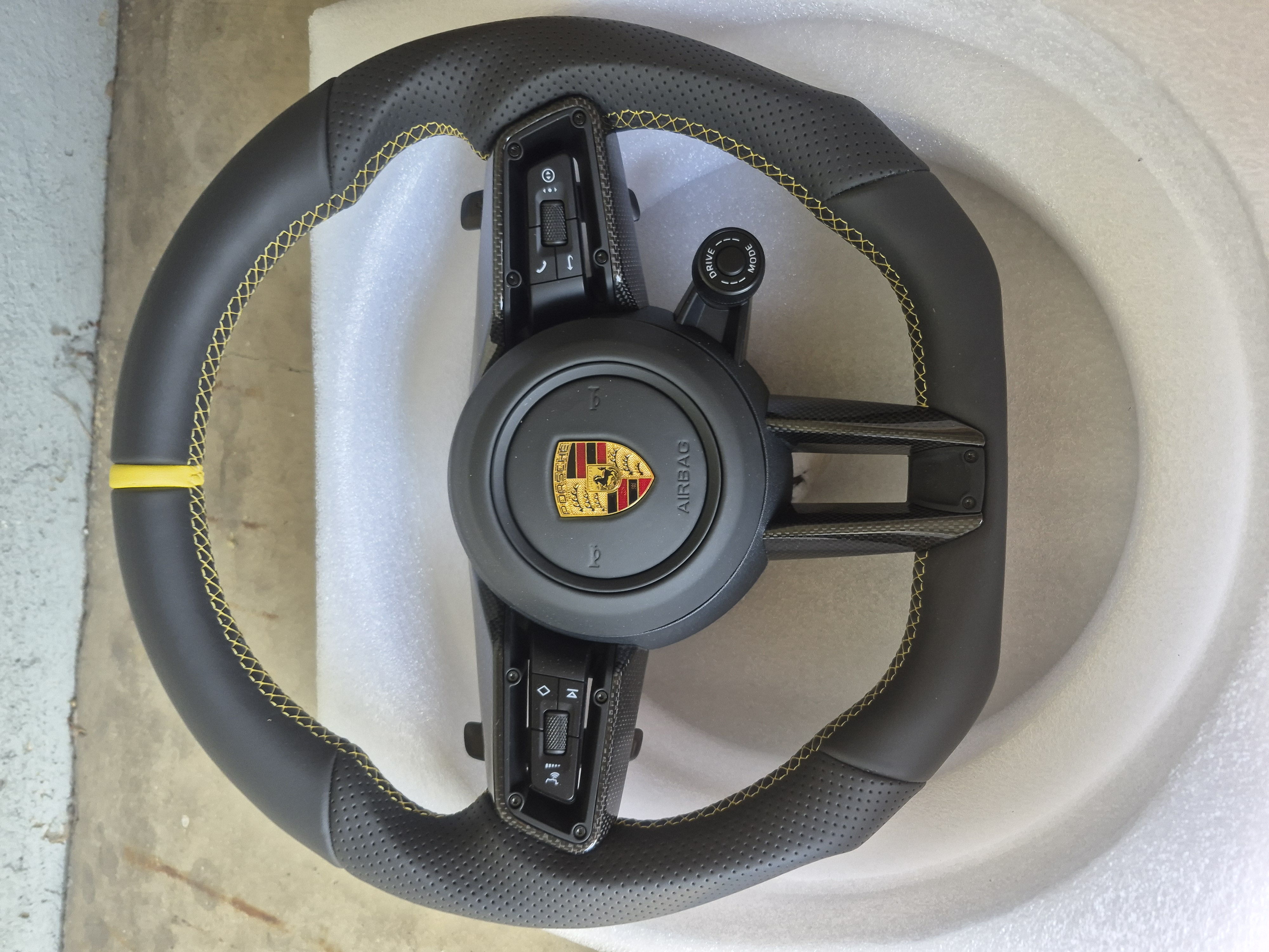 Napa Leather (Yellow Stripe)