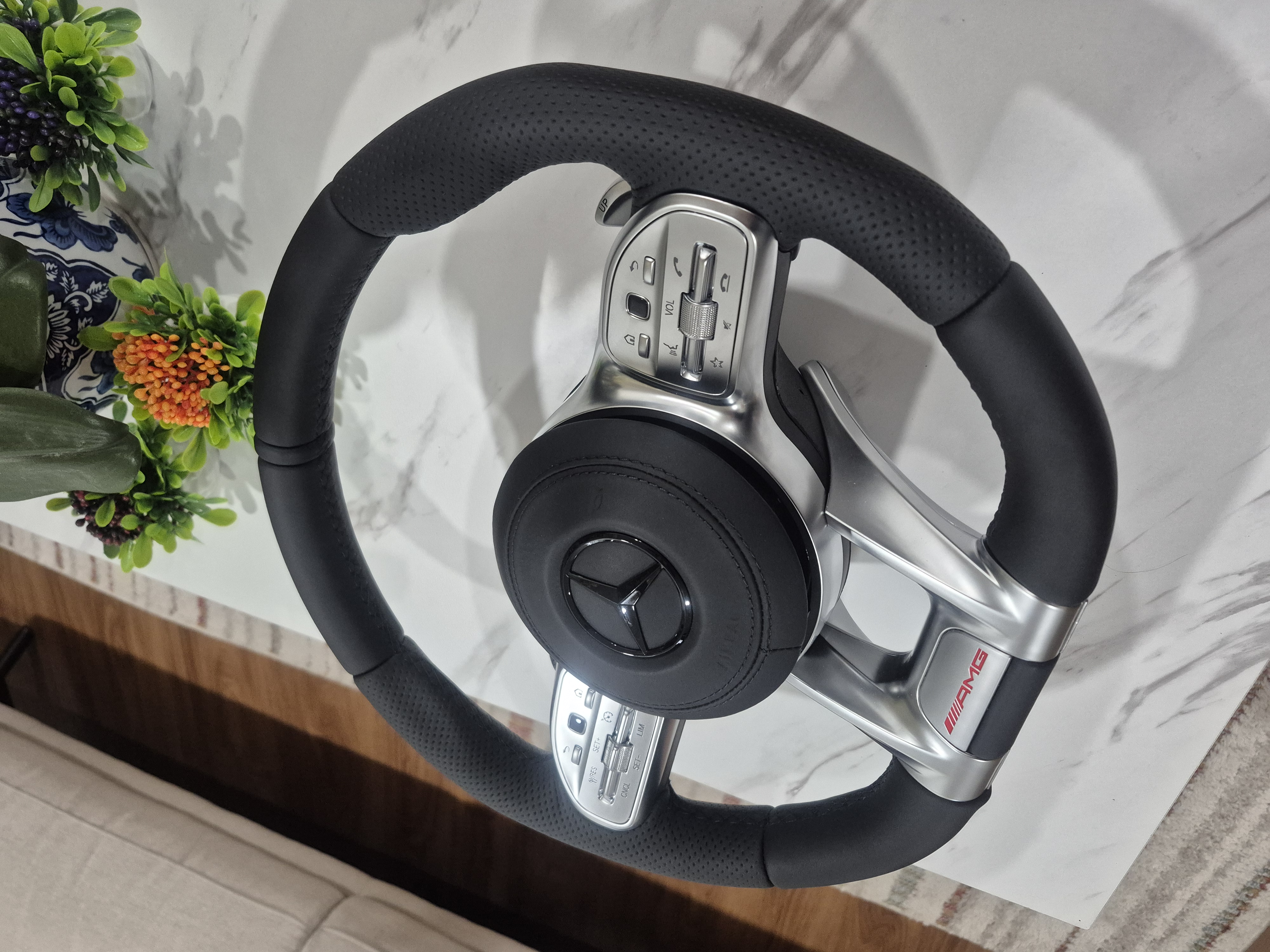 Napa Leather Silver Trime (809)