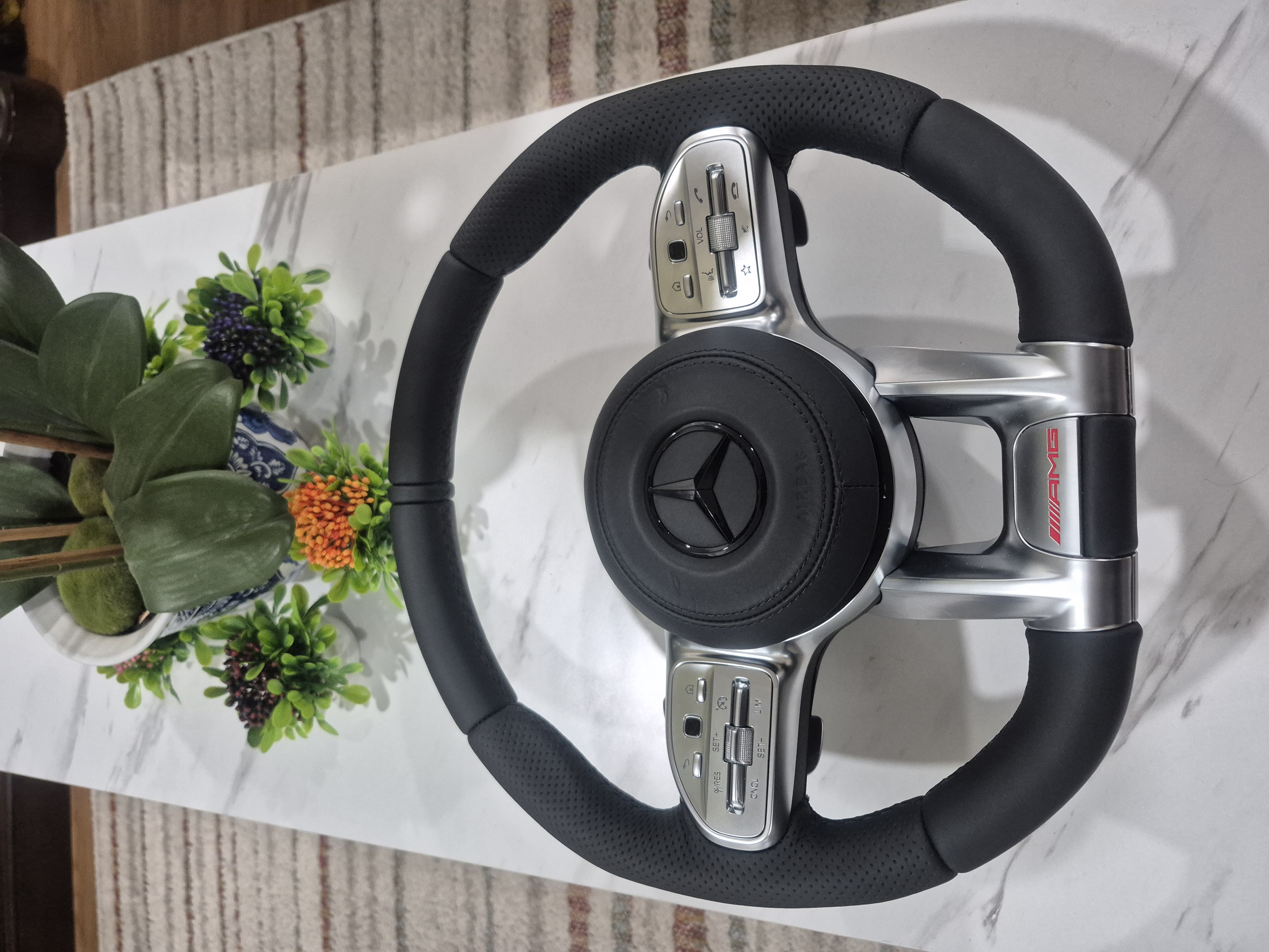 Napa Leather Silver Trime (809)