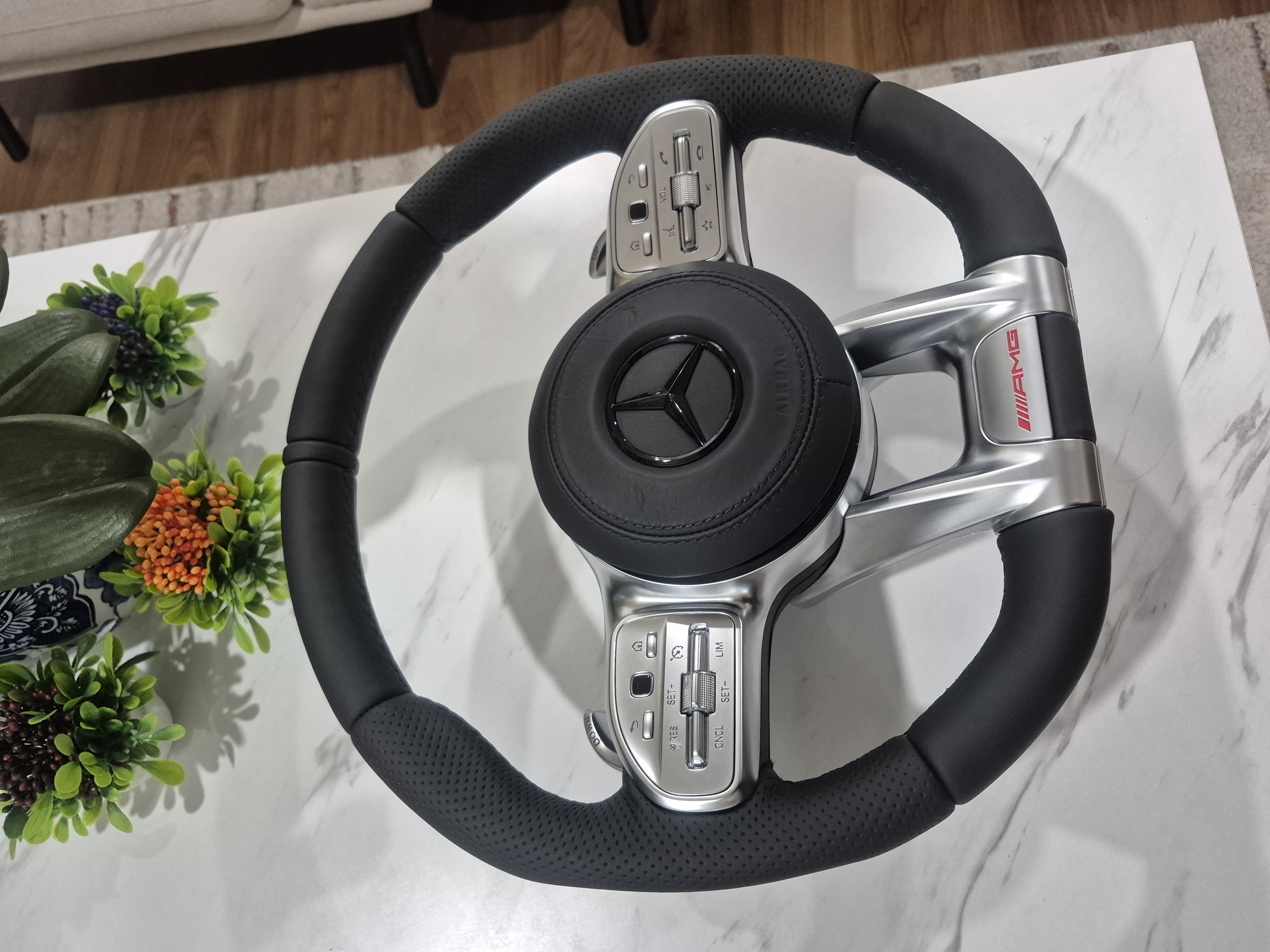 Napa Leather Silver Trime (809)